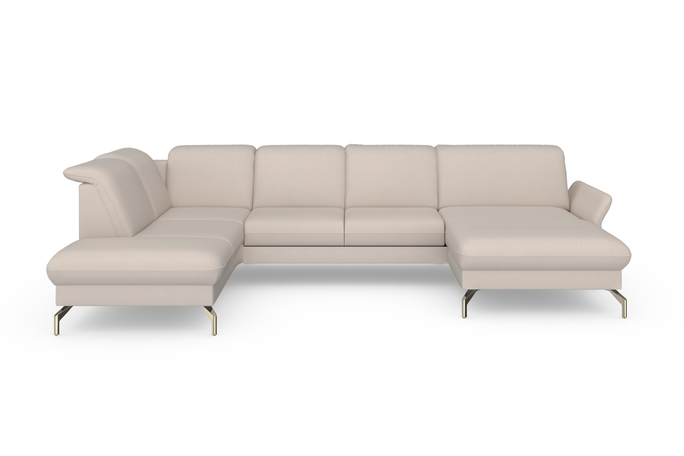 sit&more Wohnlandschaft »Fashion U-Form« wahlweise mit Kopfteilverstellung, günstig online kaufen