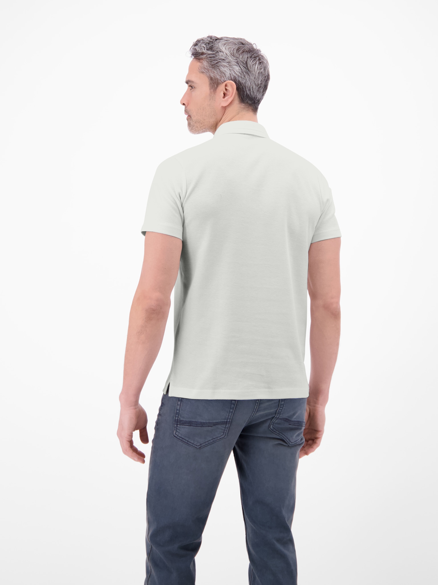 LERROS Poloshirt Kurzarm mit Logo-Badge