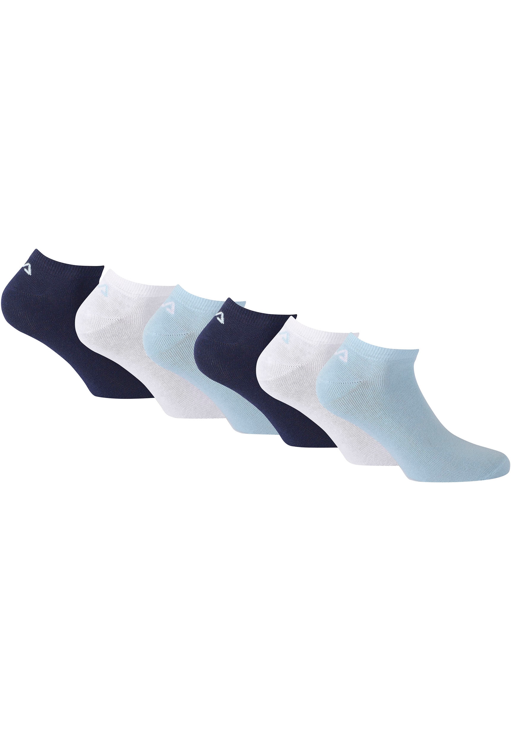 Fila Sneakersocken »UNISEX INVISIBLE PLAIN SOCKS«, (6 Paar), mit eingestricktem Logo