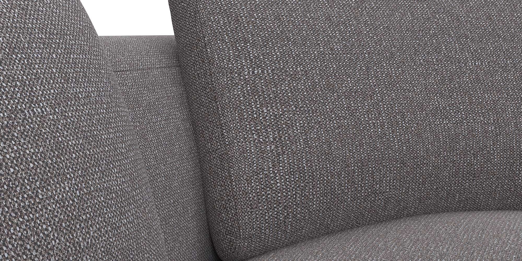 FLEXLUX Ecksofa »Torino, rund, L-Form, Sofa-Ecke mit Ottomane«, Modernes, organisches Sofa-Design, Kaltschaum, Wellenunterfederung