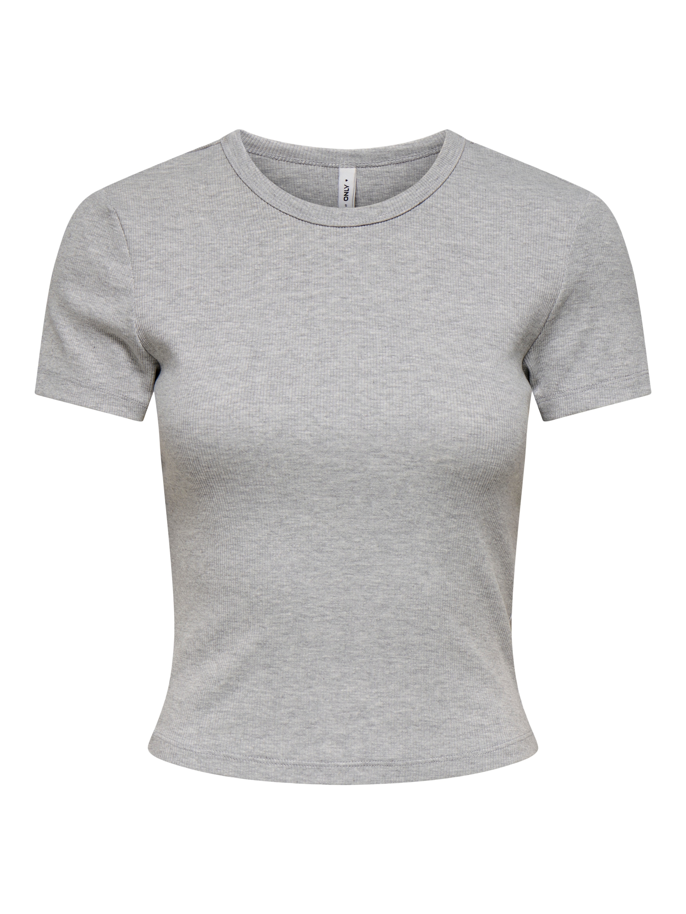 ONLY Kurzarmshirt »ONLVAL – Basic-Shirt mit Stretchkomfort für jeden Tag« regular fit, modisch, Jersey, Baumwollmischung, Rundhals