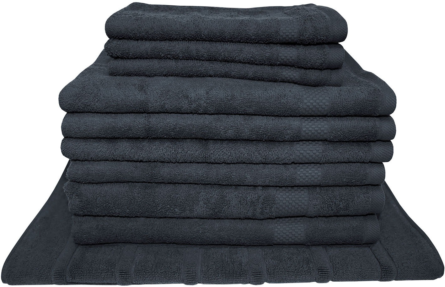 Dyckhoff Handtuch Set »Planet«, Set, 10 tlg., Frottier, Umfangreiches Badez günstig online kaufen