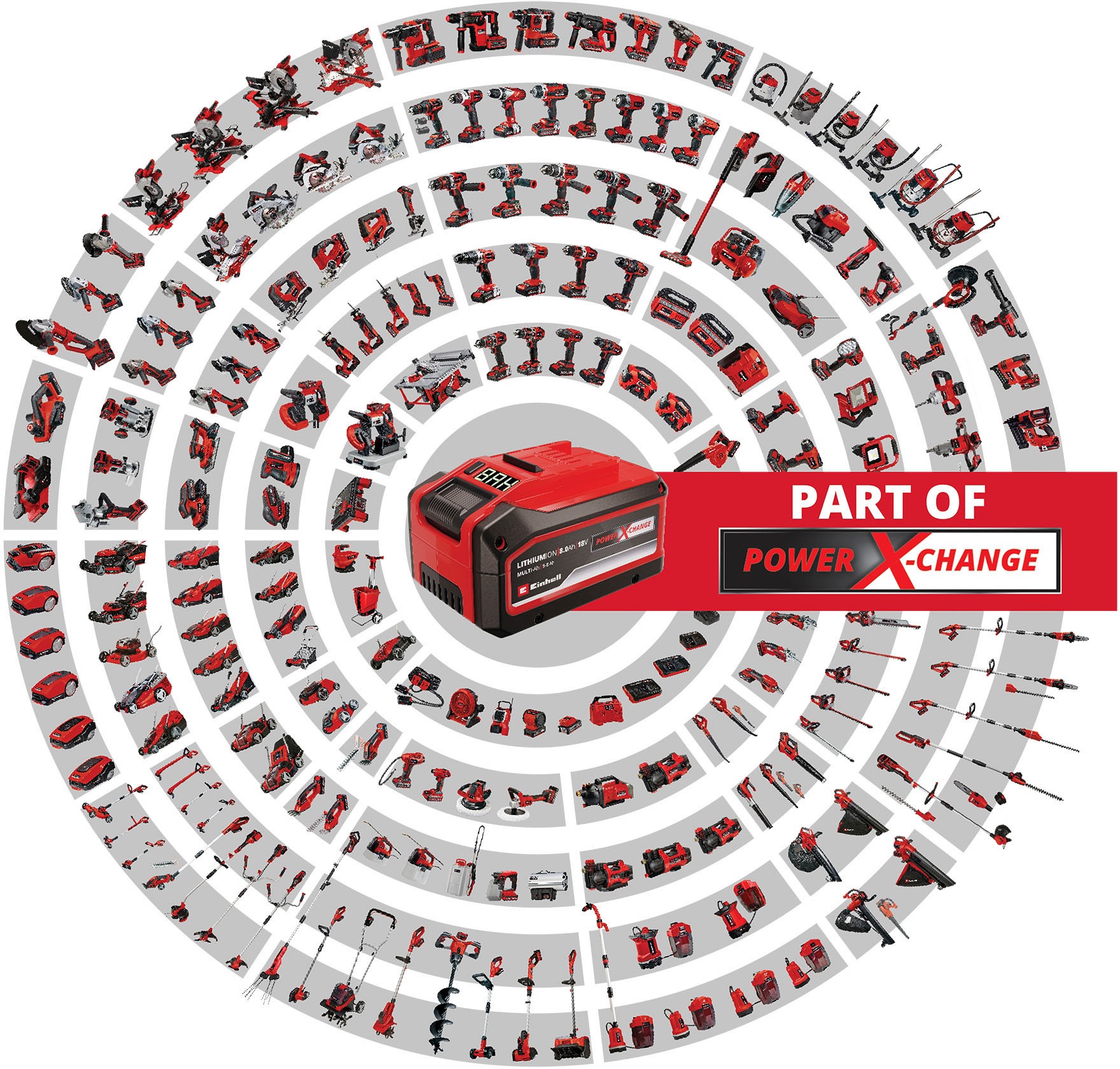 Einhell Akku-Schlagbohrschrauber »TE-CI 18 Li Brushless Solo«, Power X-Change, ohne Akku und Ladegerät