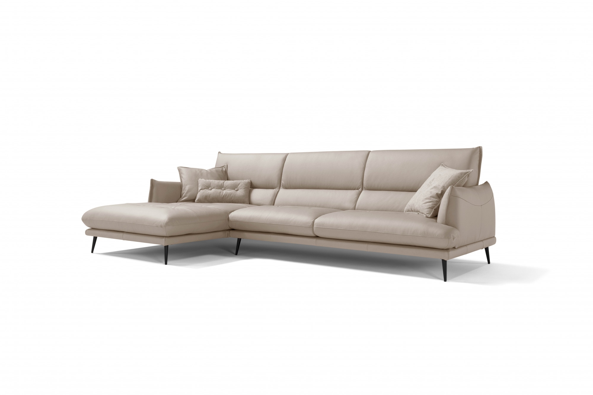 Egoitaliano Ecksofa »FUNNY, hochwertiges & aktuelles Design, bequeme Rücken günstig online kaufen