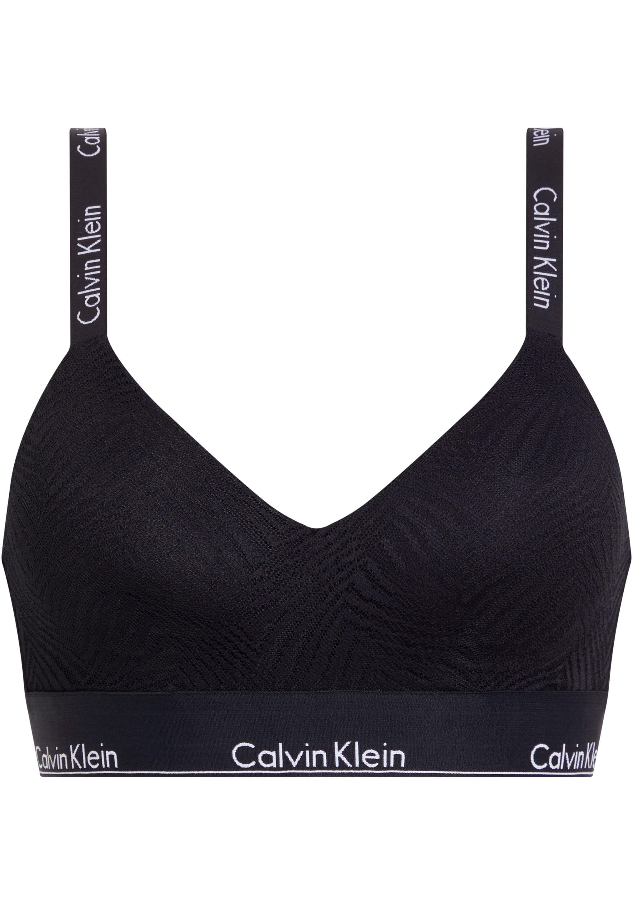 Calvin Klein Underwear Bralette-BH »LGHTLY LINED BRALETTE«, mit Strukturmuster