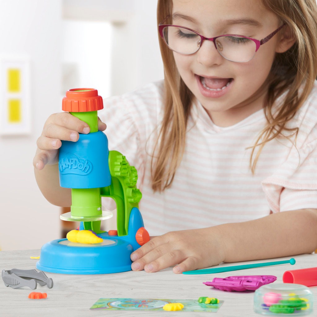 Hasbro Knetform-Set »Play-Doh, Mikroskop mit Licht«