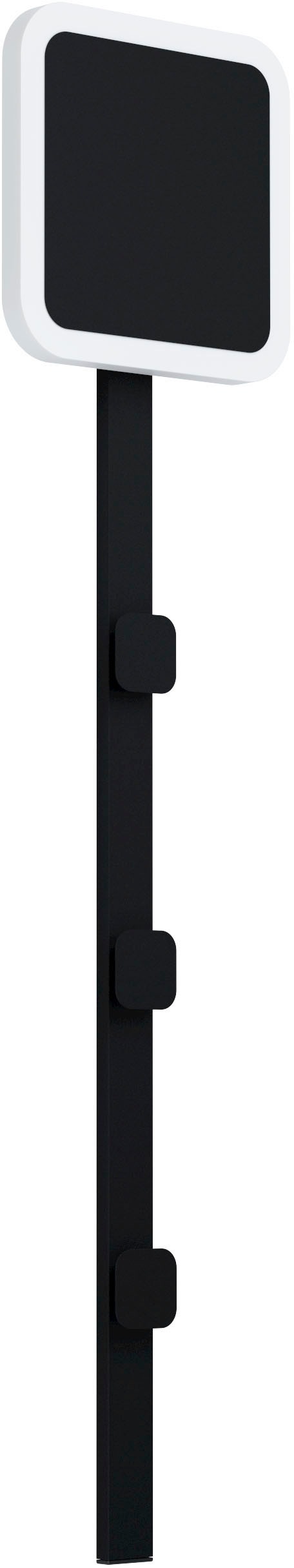EGLO Deckenleuchte »CARTIGNANO«, Leuchtmittel LED-Modul | LED fest integriert, Deckenleuchte in schwarz aus Stahl - 7,8W - Warmweiß