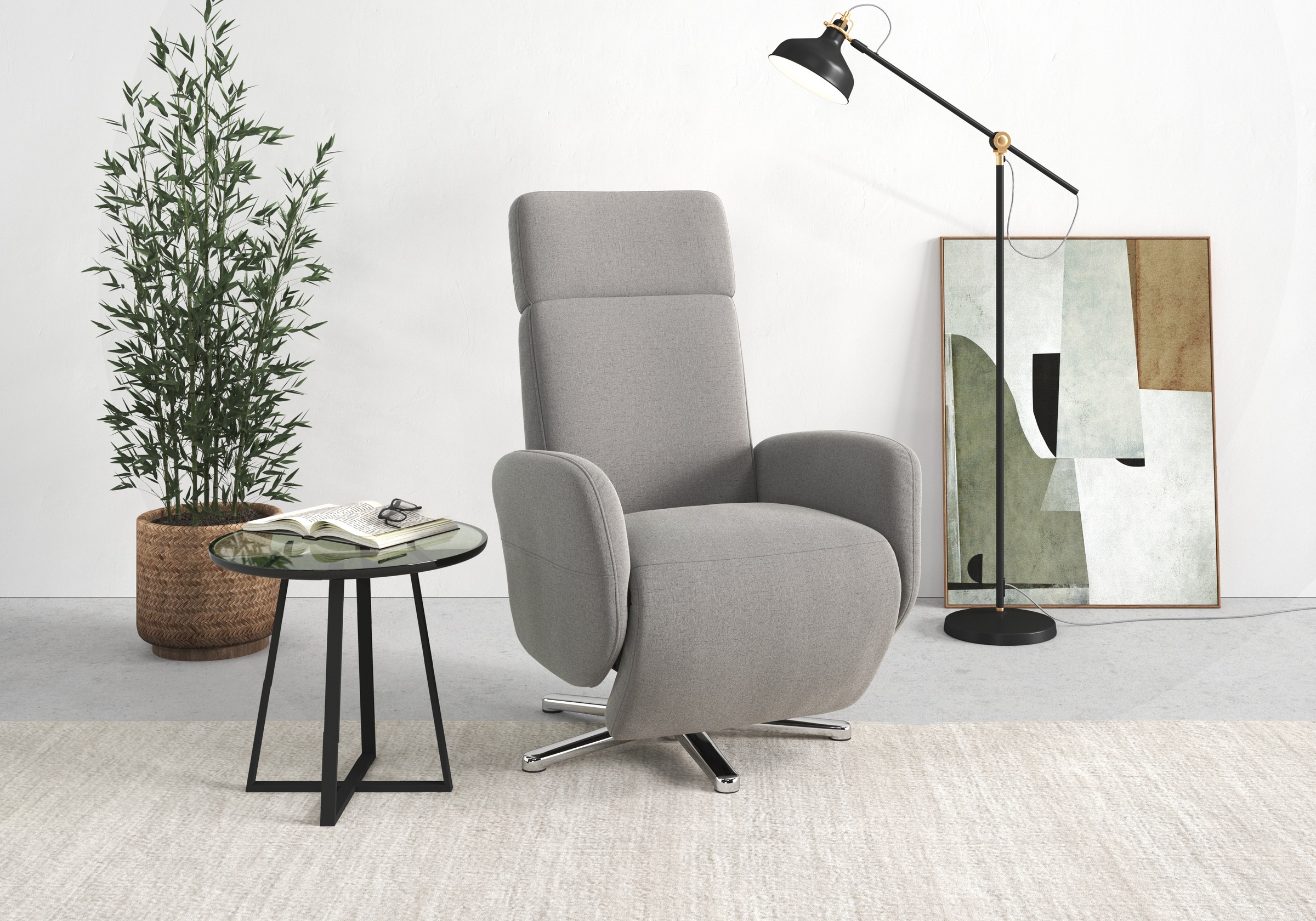 sit&more TV-Sessel »Grenoble, inkl. Kopfteilverstellung und kabelgebundener günstig online kaufen