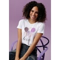 Aniston CASUAL T-Shirt, liebevolle mit Luftballons bedruckt, diese sind teilweise mit Pailletten und Glitzerdruck verziert