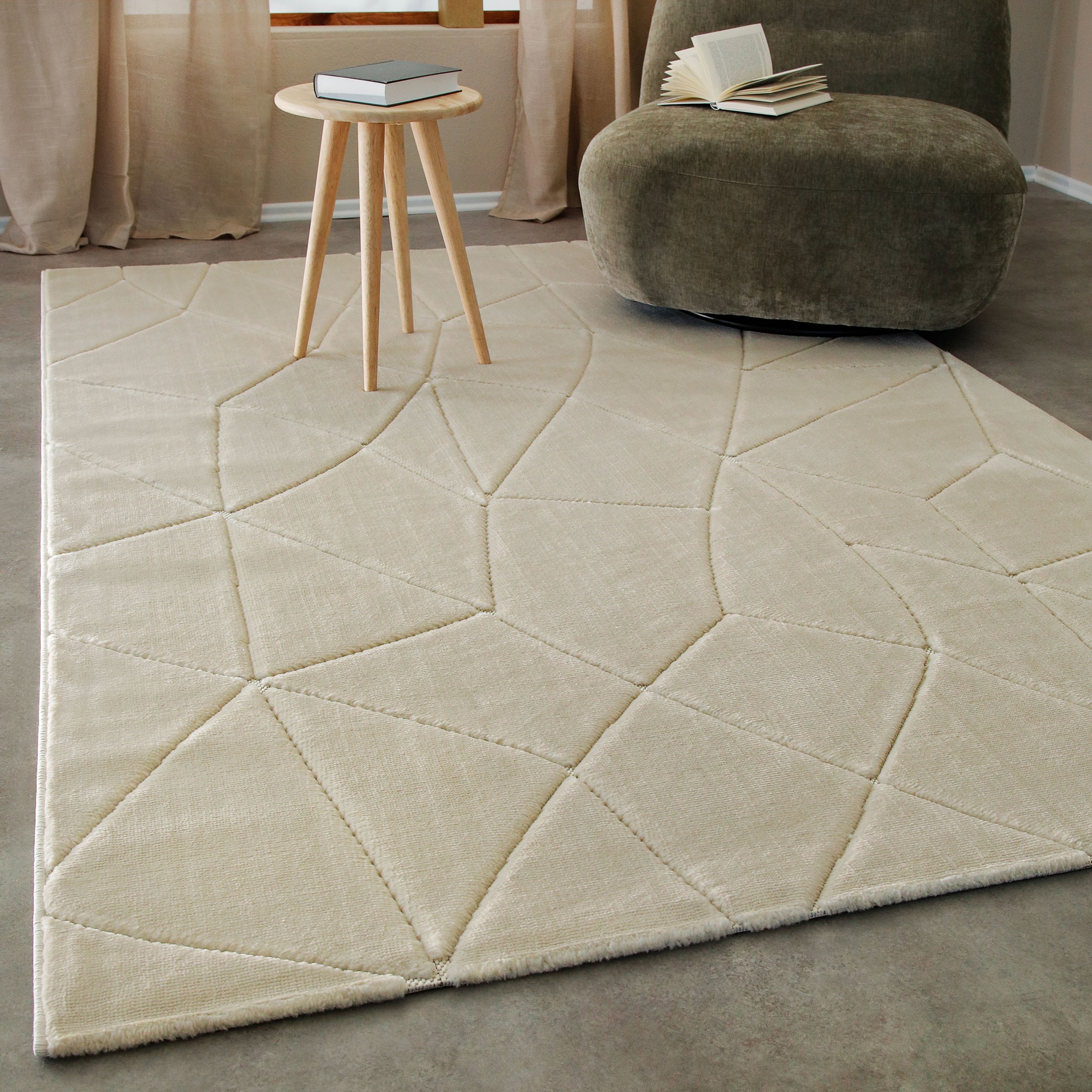 Wecon home Teppich »Unplugged, auch in quadratischer Form«, rechteckig, 10 günstig online kaufen