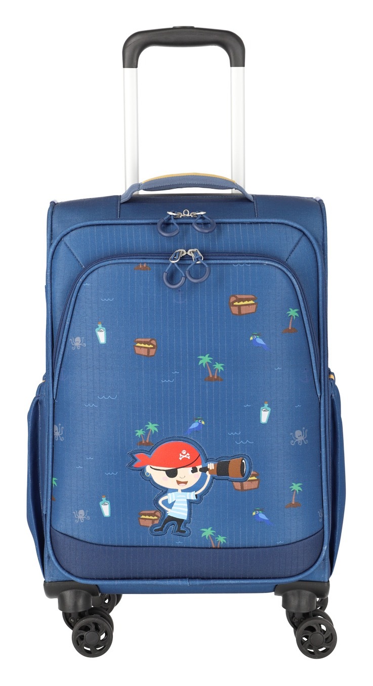 TRAVELITE Kinderkoffer »MINIMOVER 4w Kindertrolley« 1 Stk. tlg. 36 l 4 Rollen blau