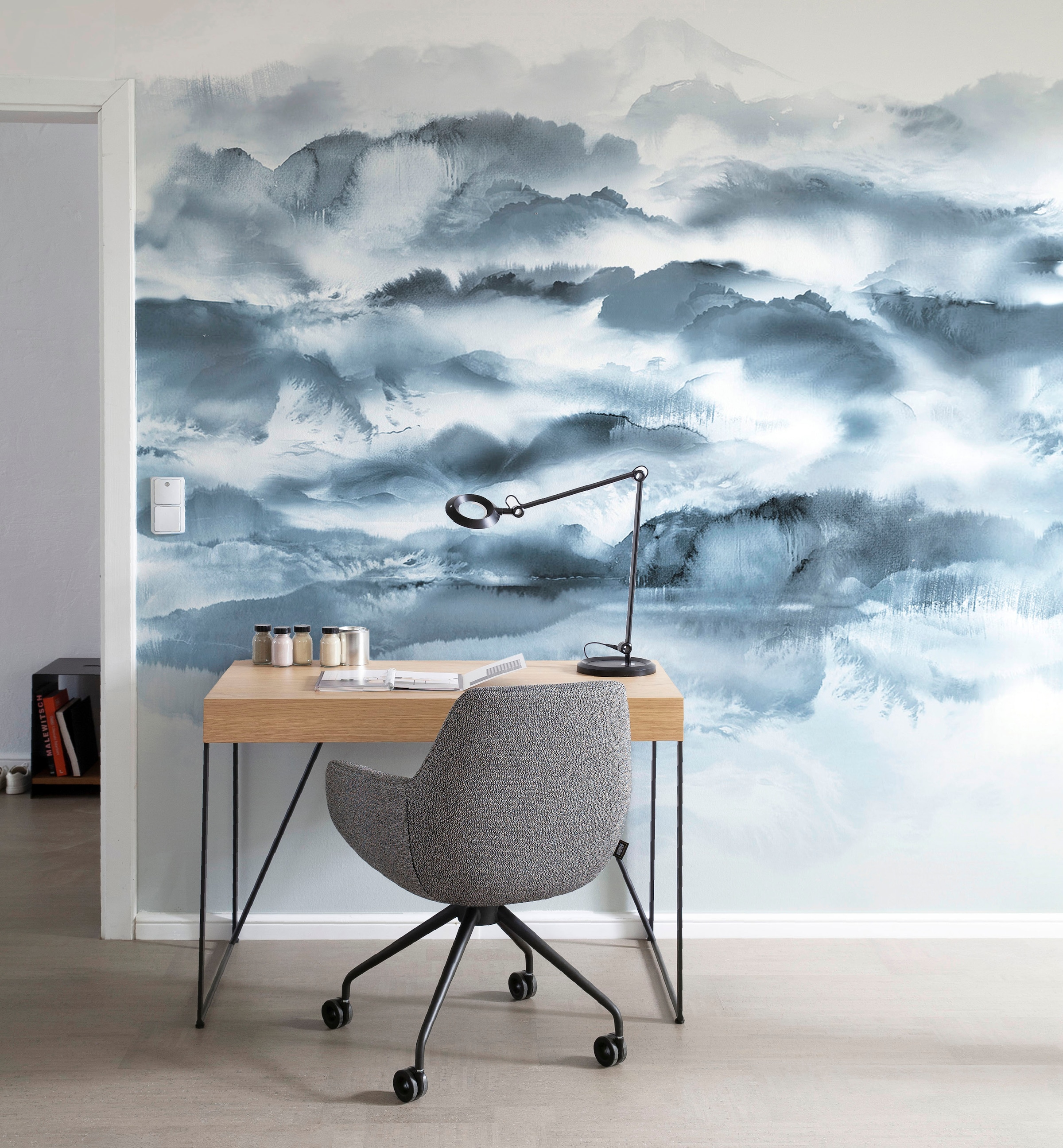 Marburg Fototapete »Horizon«, matt, Natur moderne Tapete für Wohnzimmer Schlafzimmer Küche