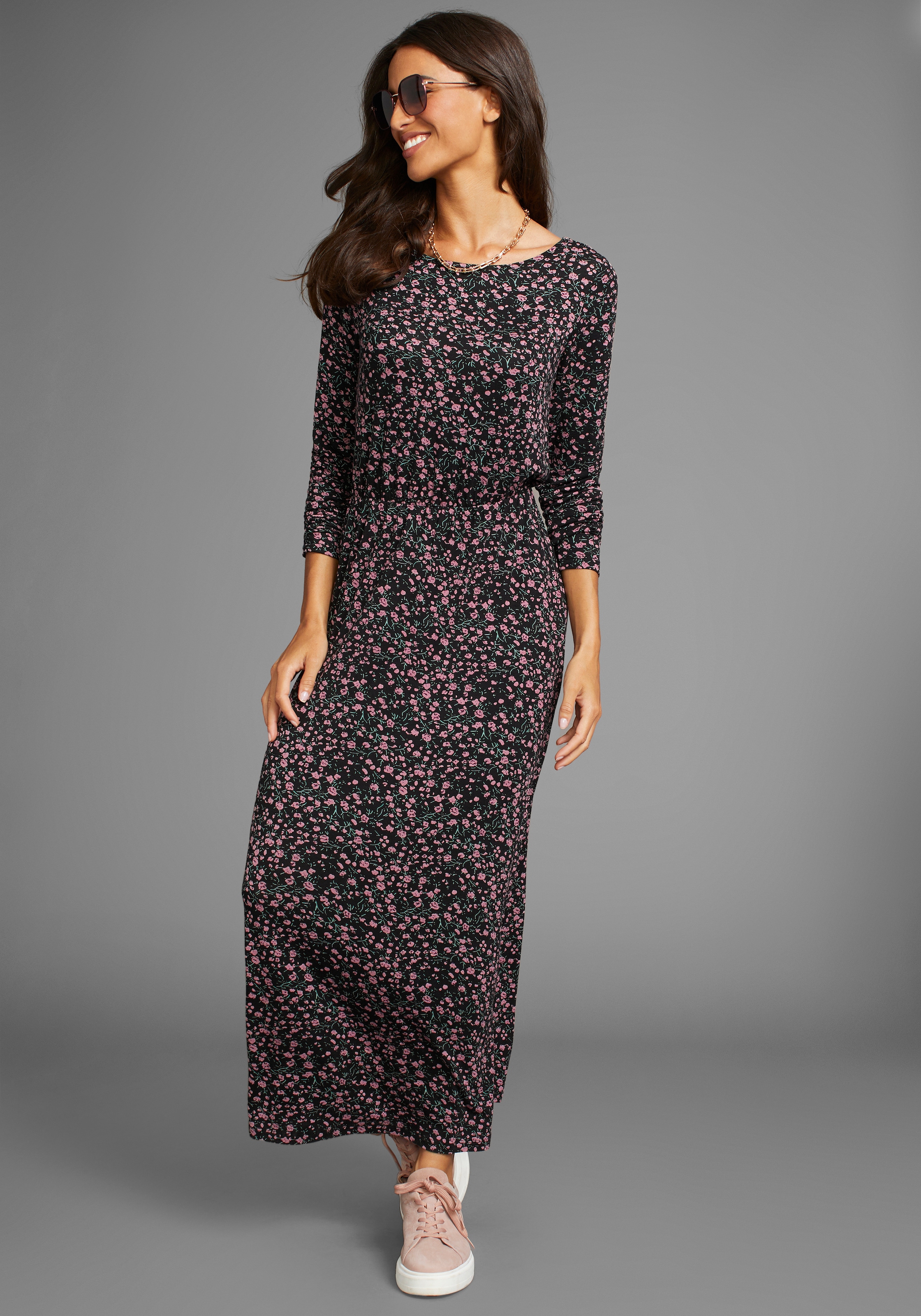 Laura Scott Jerseykleid, in modischer Midilänge
