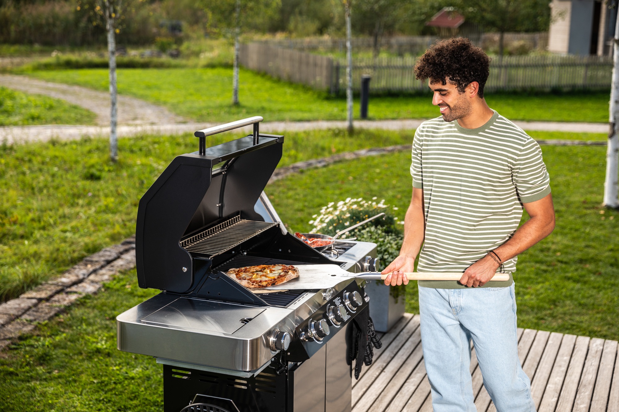 RÖSLE Pizzaschieber Edelstahl