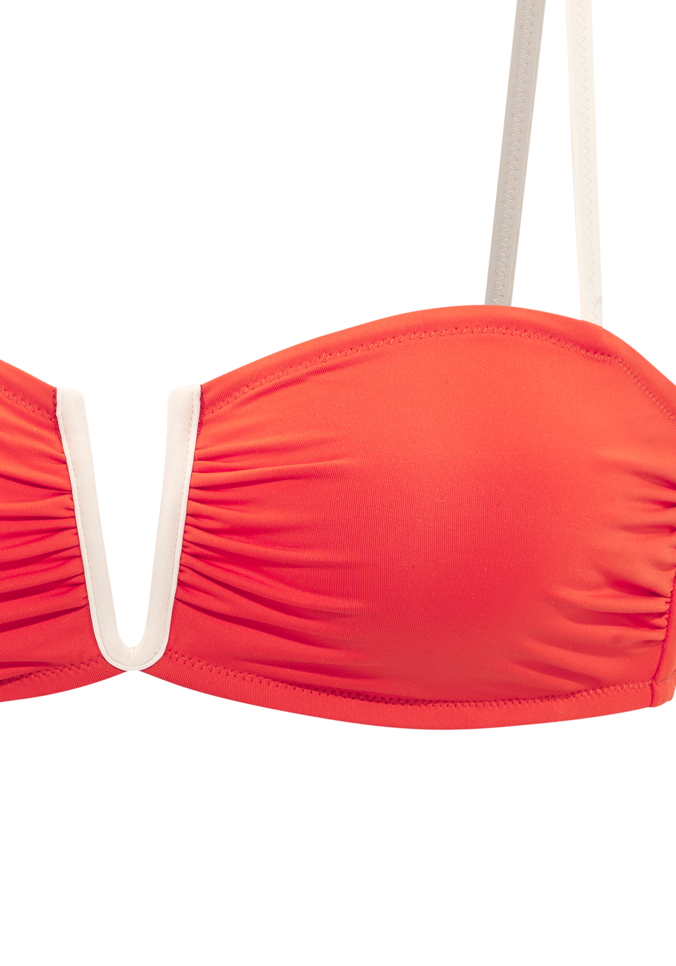 Copenhagen Studios Bandeau-Bikini-Top »Emma«, mit Kontrastdetails