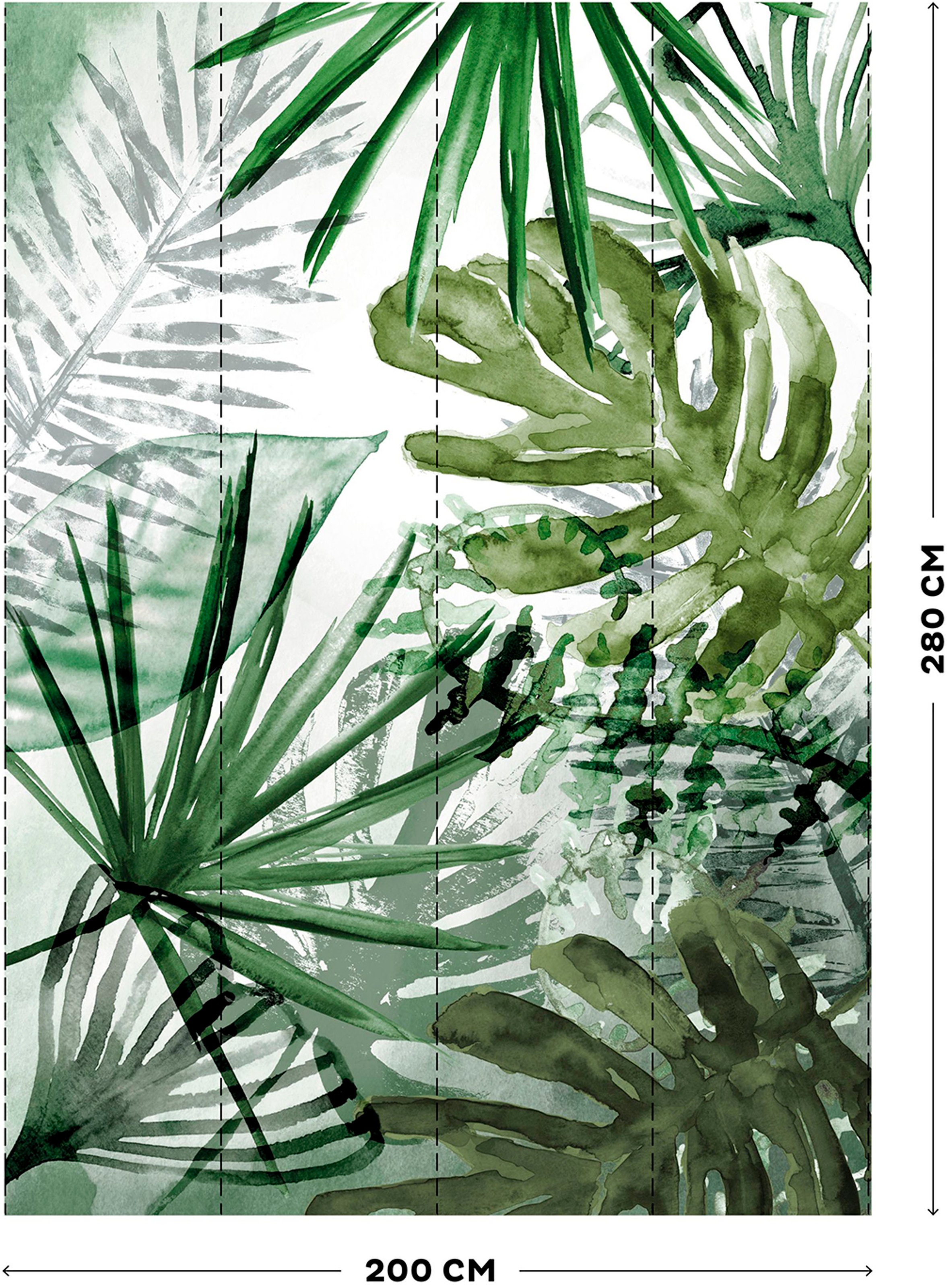Art for the home Fototapete »Palmenmix«