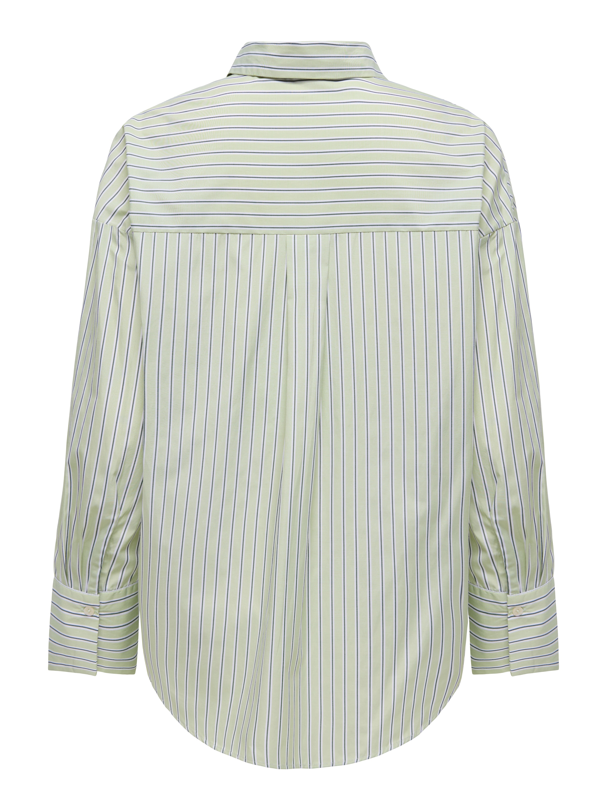 ONLY Hemdbluse »ONLOREGON ALVA LS REG SHIRT NOOS WVN« Materialmix, regular fit