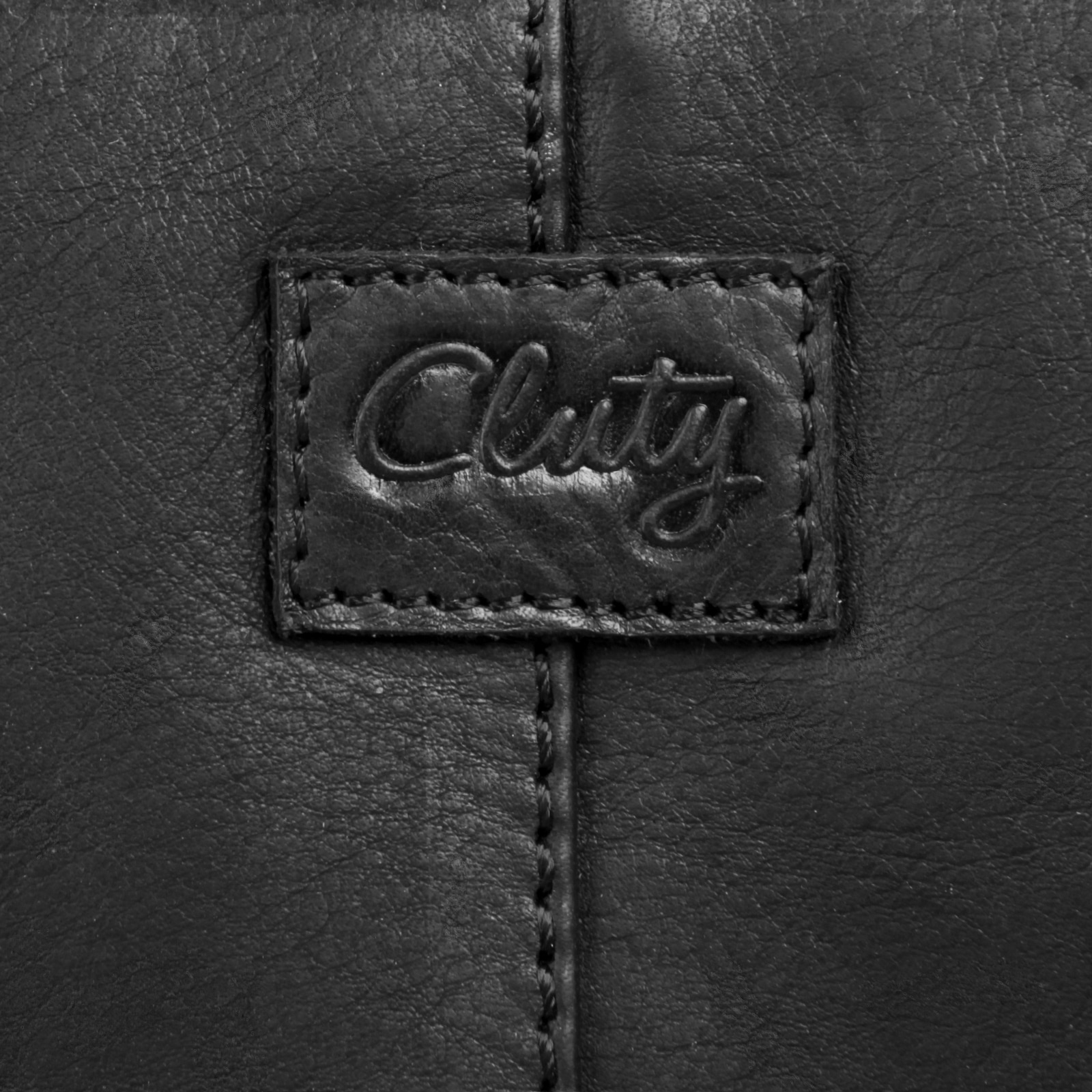 Cluty Cityrucksack, echt Leder