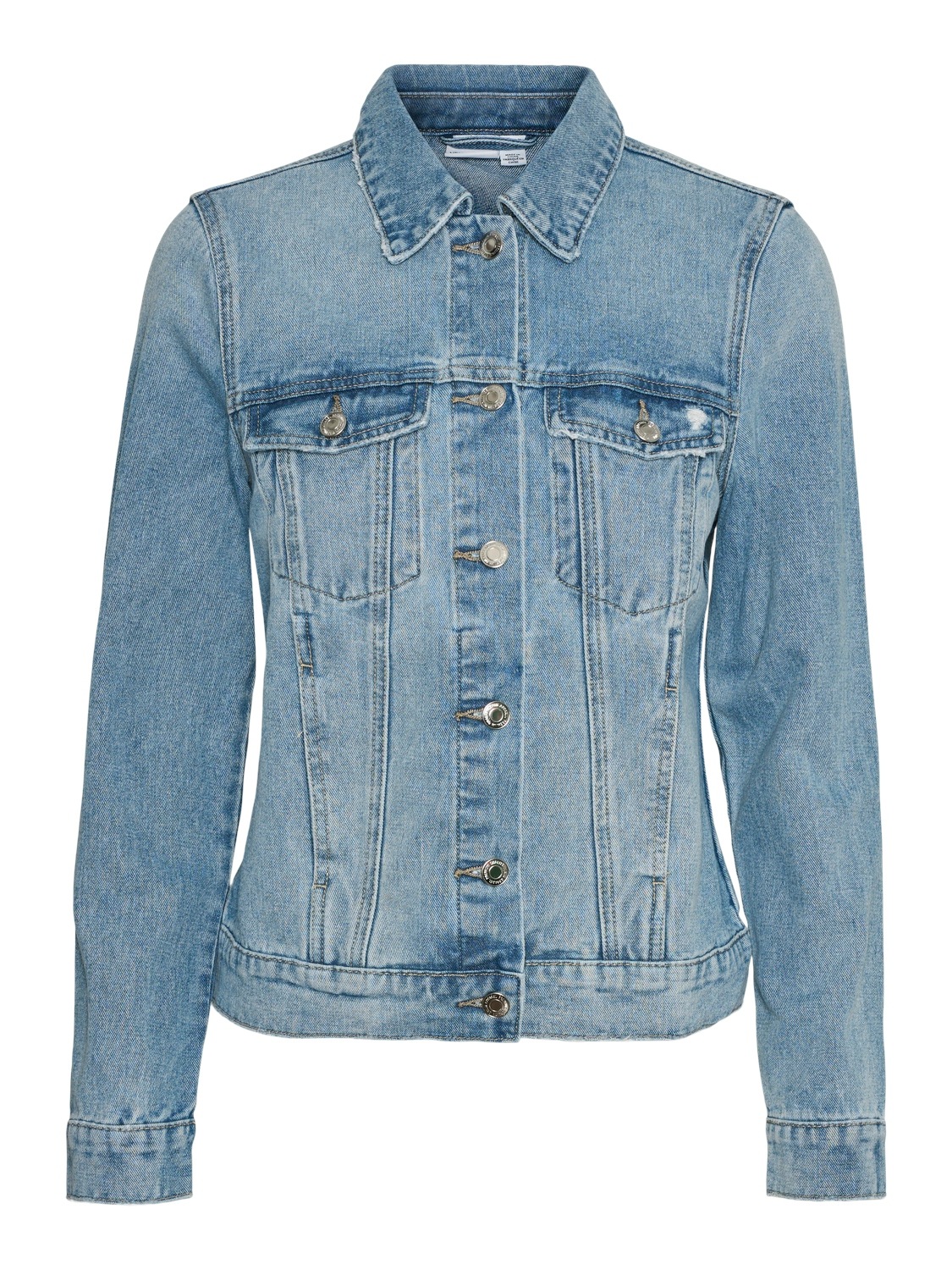Vero Moda Jeansjacke »VMZORICA LS DENIM JACKET MIX NOOS«, mit leichten Destroyed Effekten
