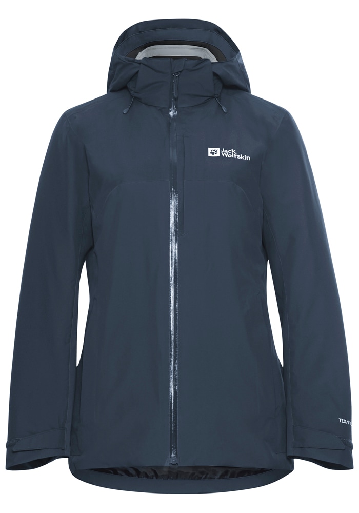 Jack Wolfskin 3-in-1-Funktionsjacke »HUNBERG 3IN1 JKT W«, mit Kapuze