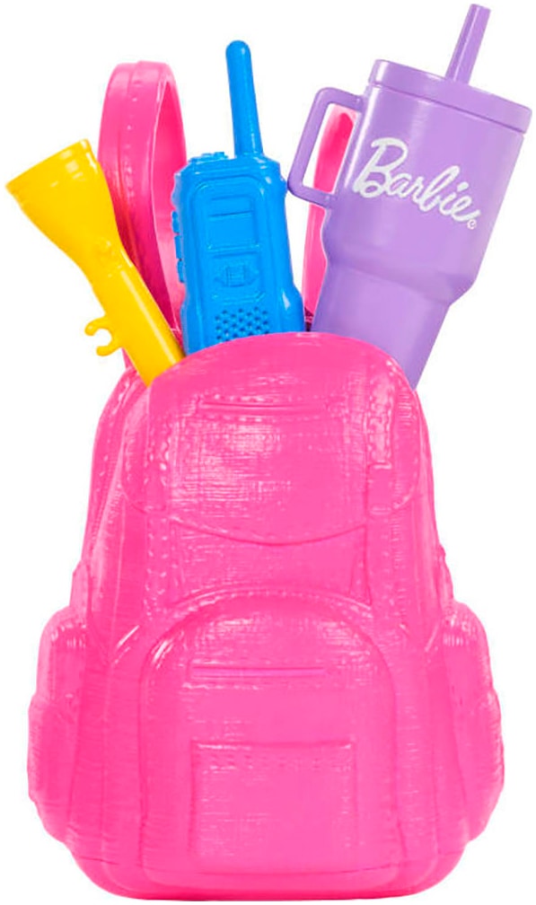 Barbie Anziehpuppe »Barbie Outdoor Adventure Malibu« inklusive Accessoires