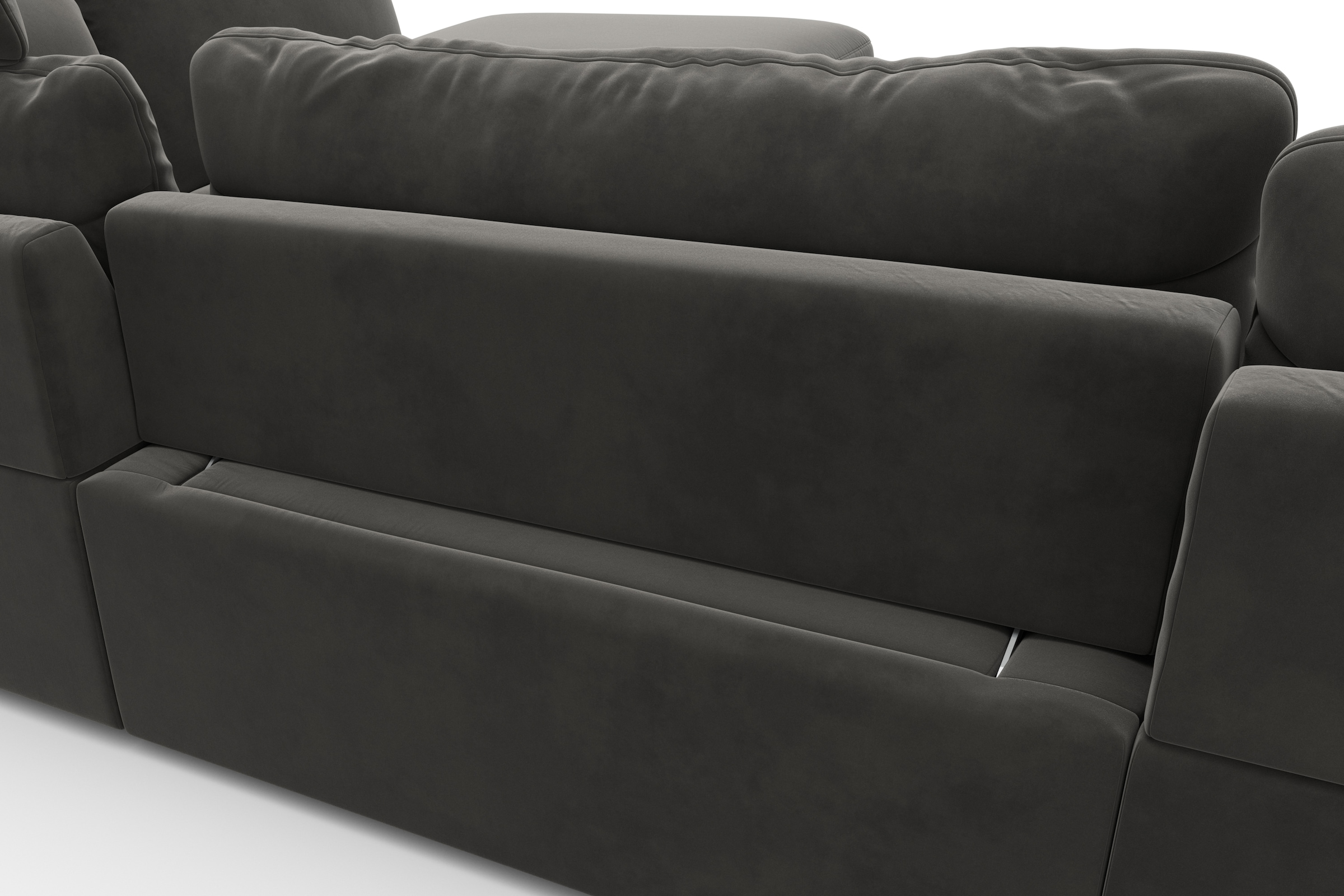 sit&more Ecksofa »Cadabra L-Form«, Breite 356 cm, mit Sitztiefenverstellung