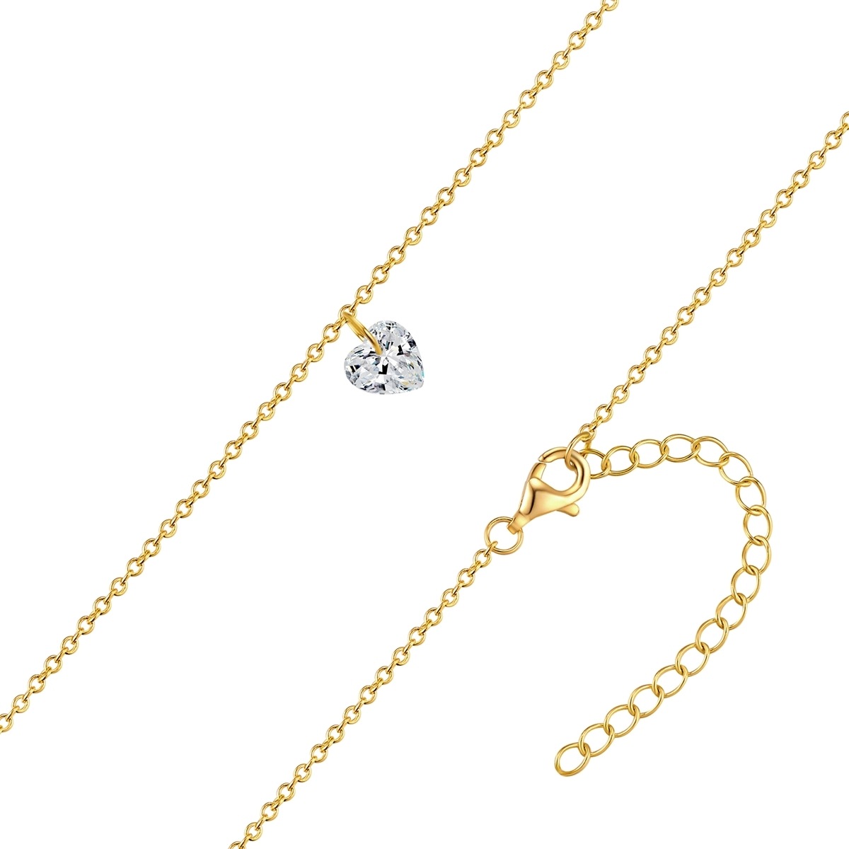 Rafaela Donata Kette mit Anhänger »RD5026«, (1 tlg.), mit Zirkonia