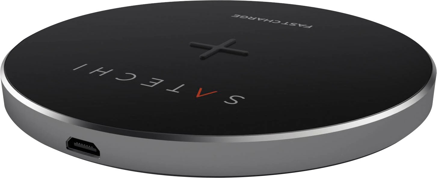 Satechi Schnelllade-Gerät »Aluminum Wireless Charger«, (1 St.)