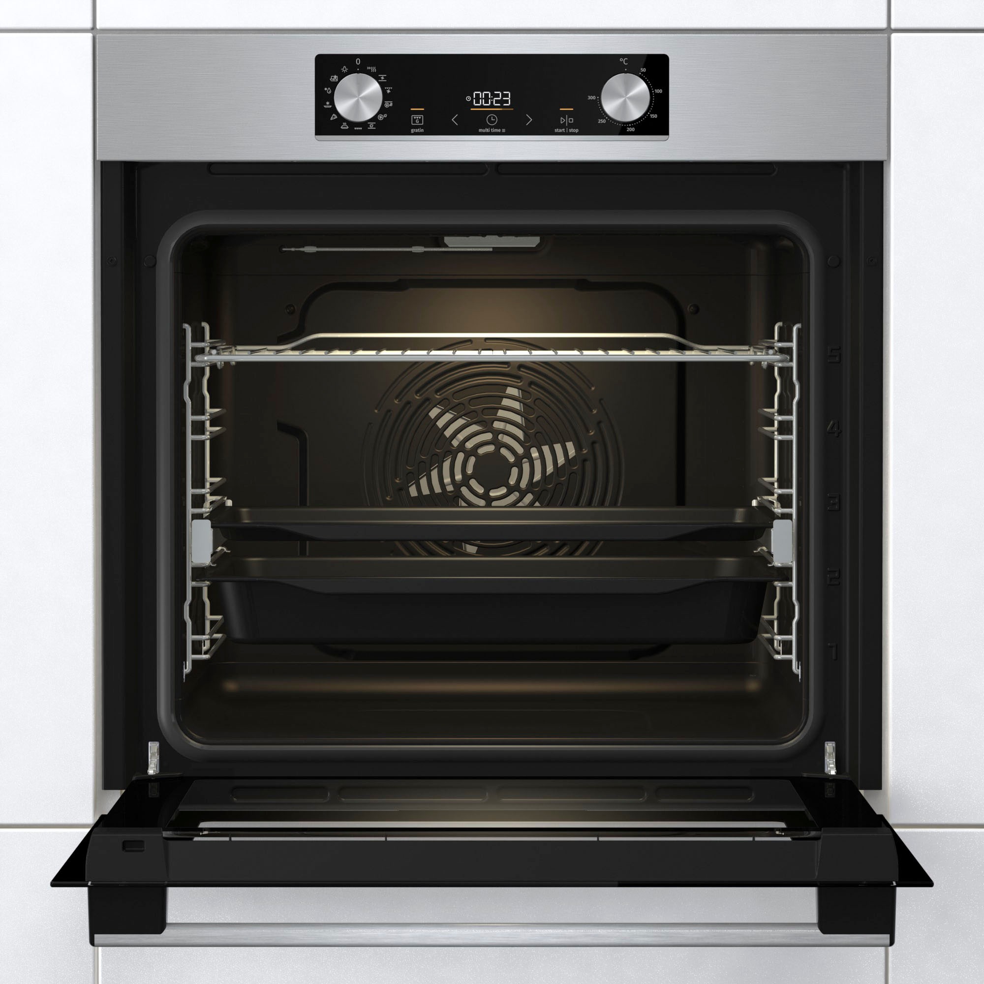 GORENJE Einbaubackofen »BOS6737E13X«, Aqua-Reinigungsfunktion, AirFry-Funkt günstig online kaufen