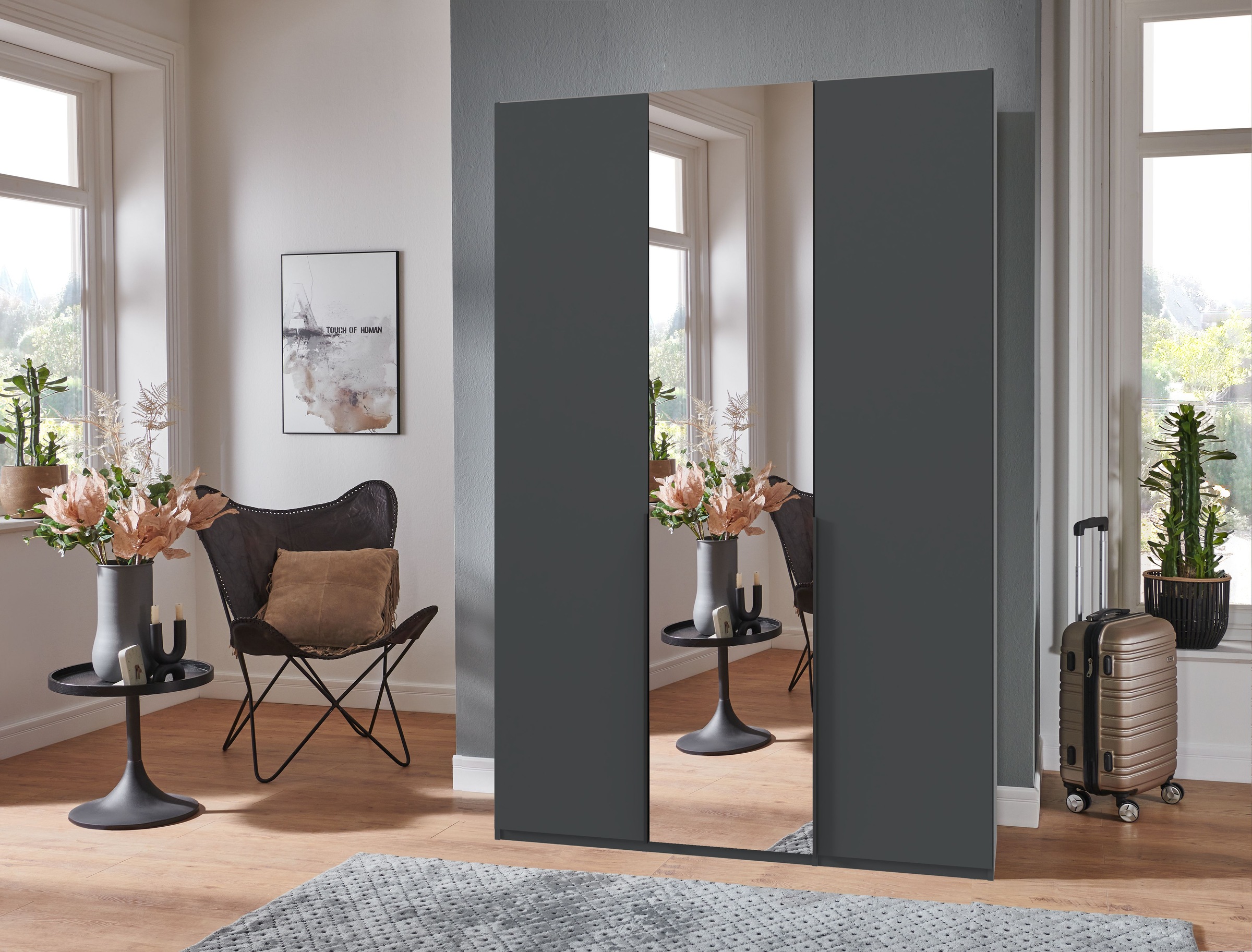 Wimex Kleiderschrank »Mugano,in 5 Breiten,2 Höhen,2 Tiefen, viele Farben, M günstig online kaufen