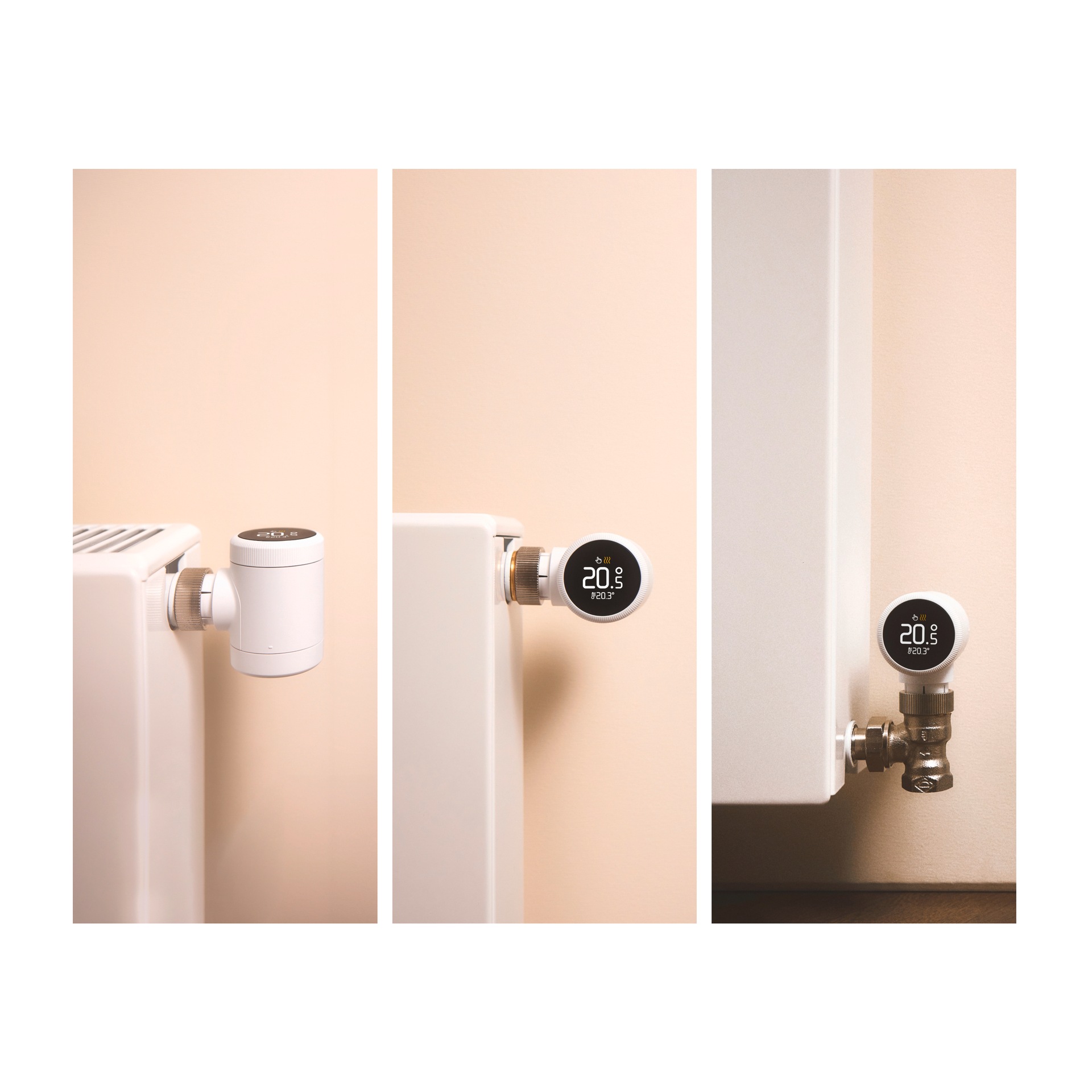 Tado Heizkörperthermostat »Bridge + 4x Smartes Heizkörperthermostat (Line X)«