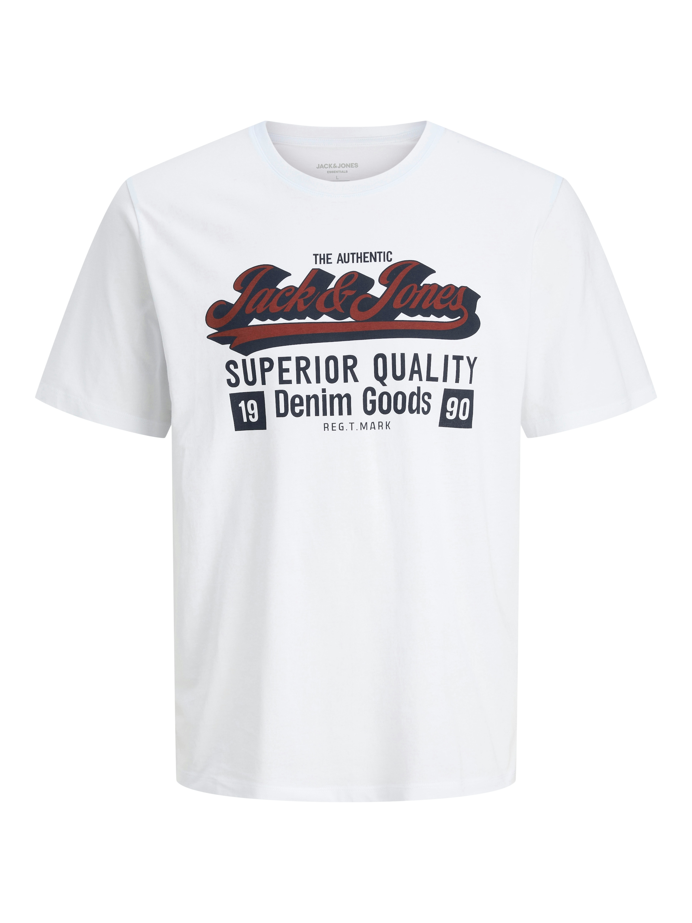 Jack & Jones Junior T-Shirt »JJELOGO TEE SS 2 COL AW25 2PK MP JNR«, (Packung, 2 tlg.)