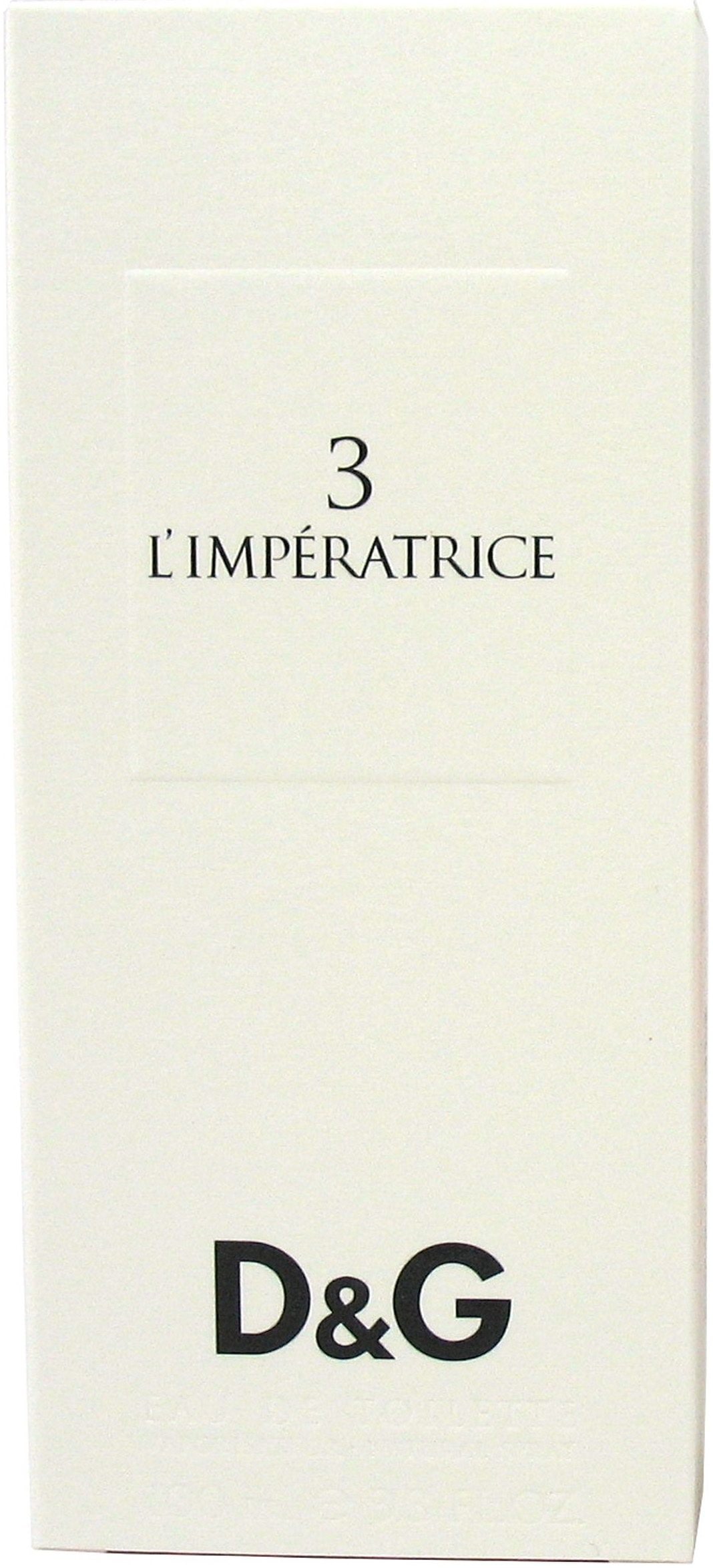 DOLCE & GABBANA Eau de Toilette »3 L`Impératrice«, mit exotischen Früchten