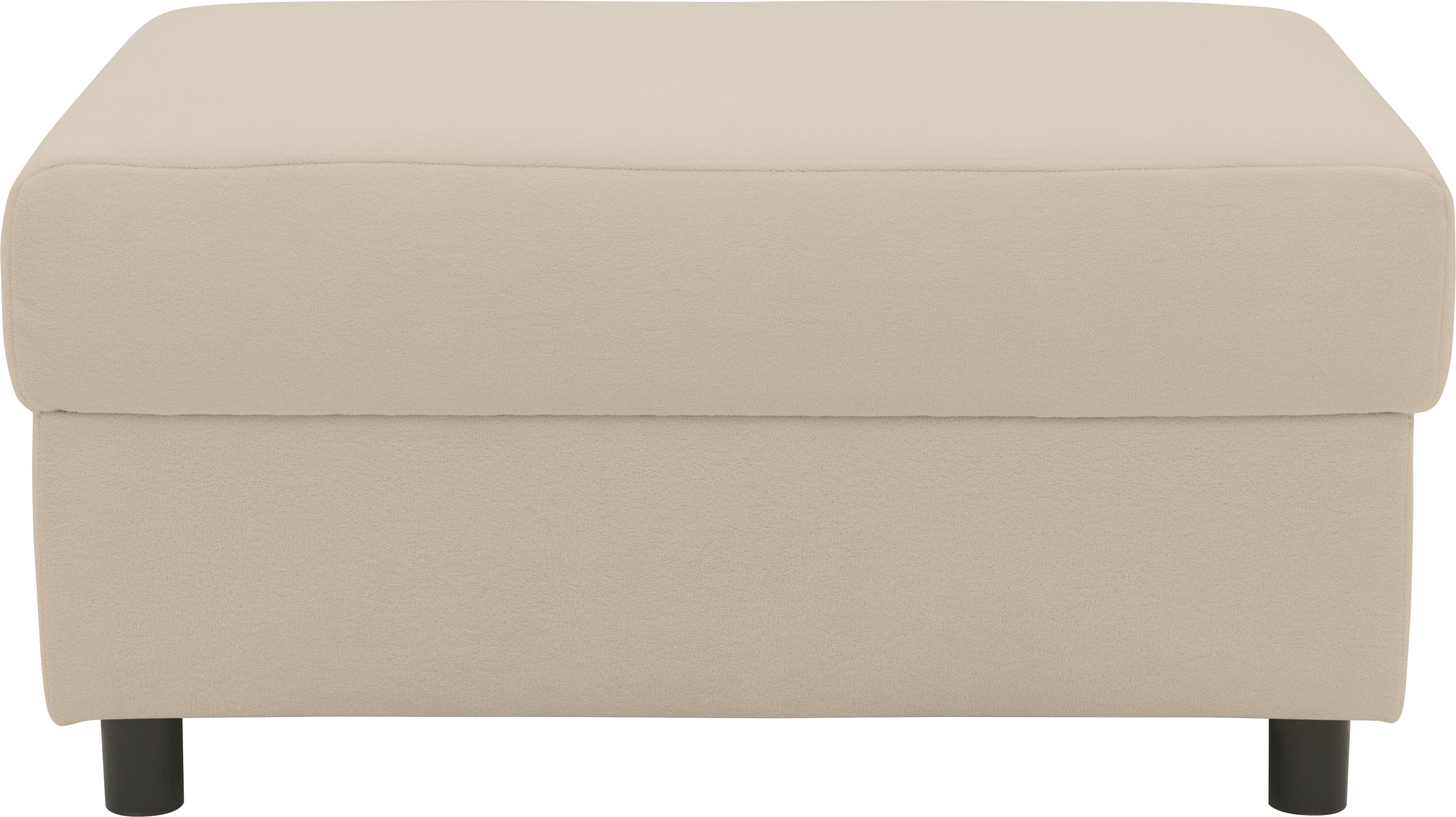 INOSIGN Polsterhocker »Turah 2 in Cord oder wasserabweisender Microfaser,«, moderner Polsterhocker, passend zum Ecksofa, B/T/H: 83/60/44 cm