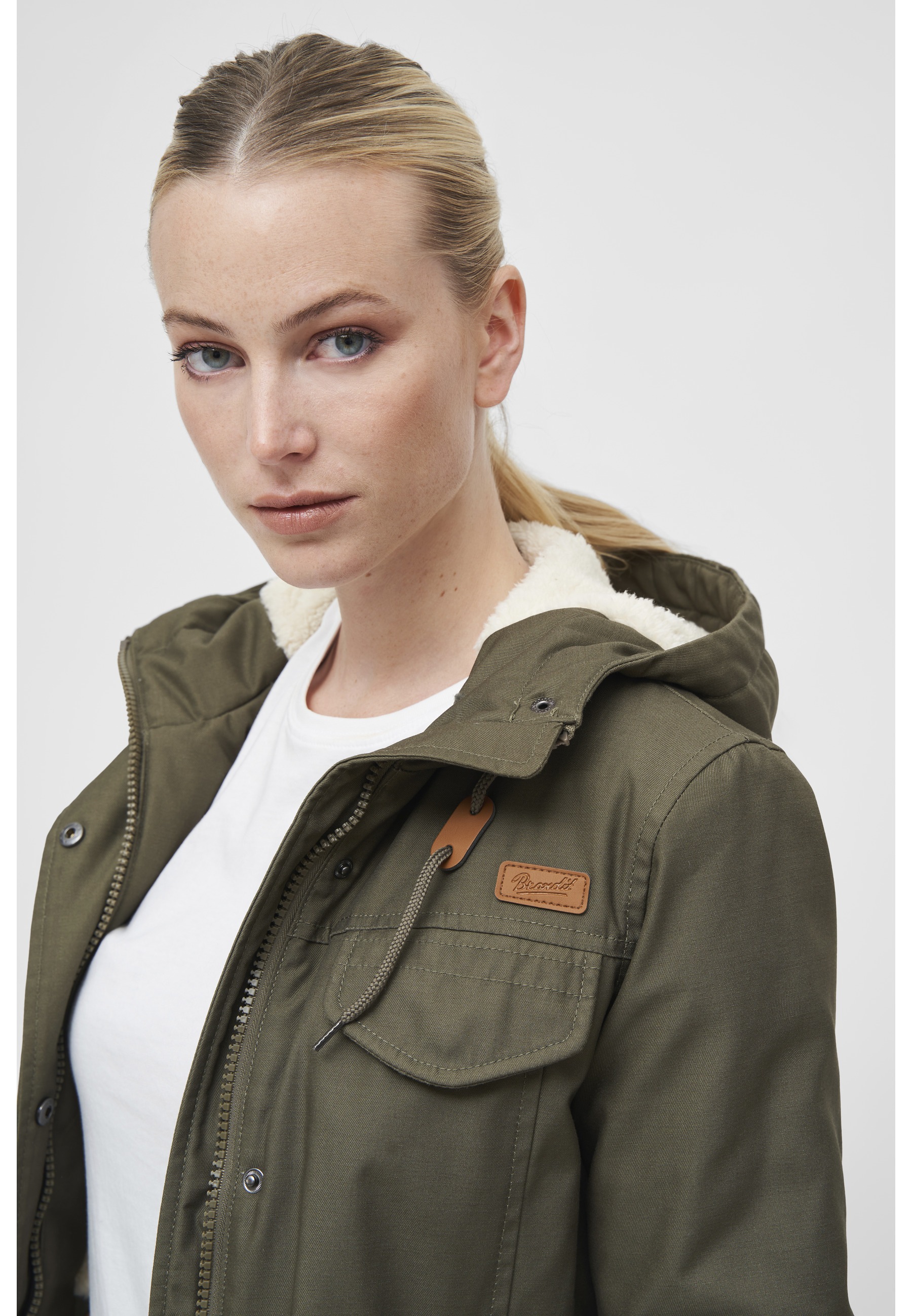 Brandit Parka »Brandit Damen Ladies Marsh Lake Parka« 1 Stk. tlg. mit Kapuze