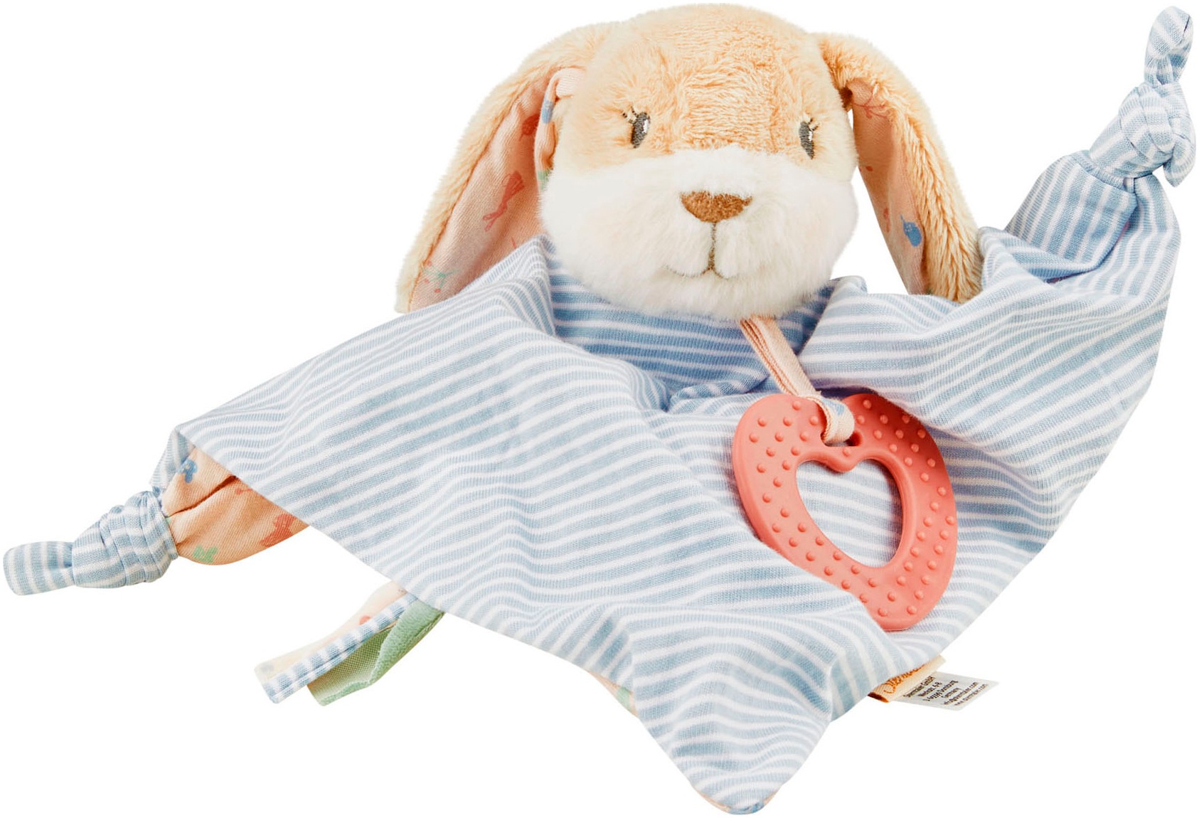 Sterntaler® Schmusetuch »Hase HanniM« mit Beißring aus Silikon