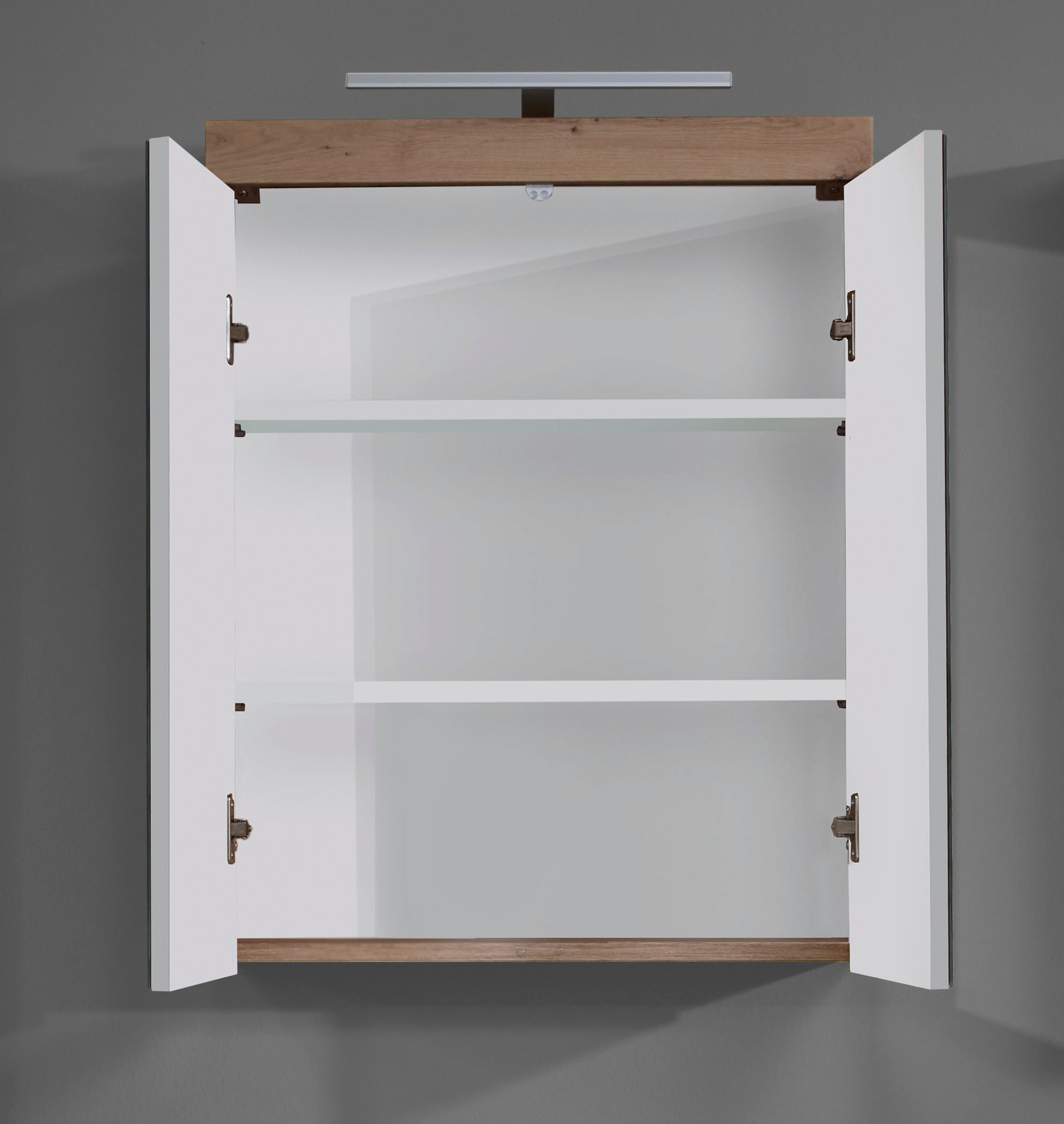 INOSIGN Spiegelschrank »Avena«, Badezimmerschrank wahlweise mit LED-Beleuchtung - (B/T/H) 60/17/77 cm