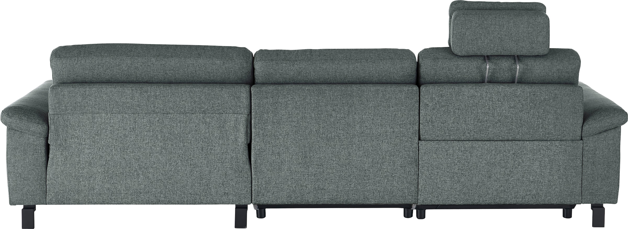 3C Candy Ecksofa »Mainau L-Form«, Relaxfunktion im 1,5-Sitzer, motorische Schlaffunktion in Longchair