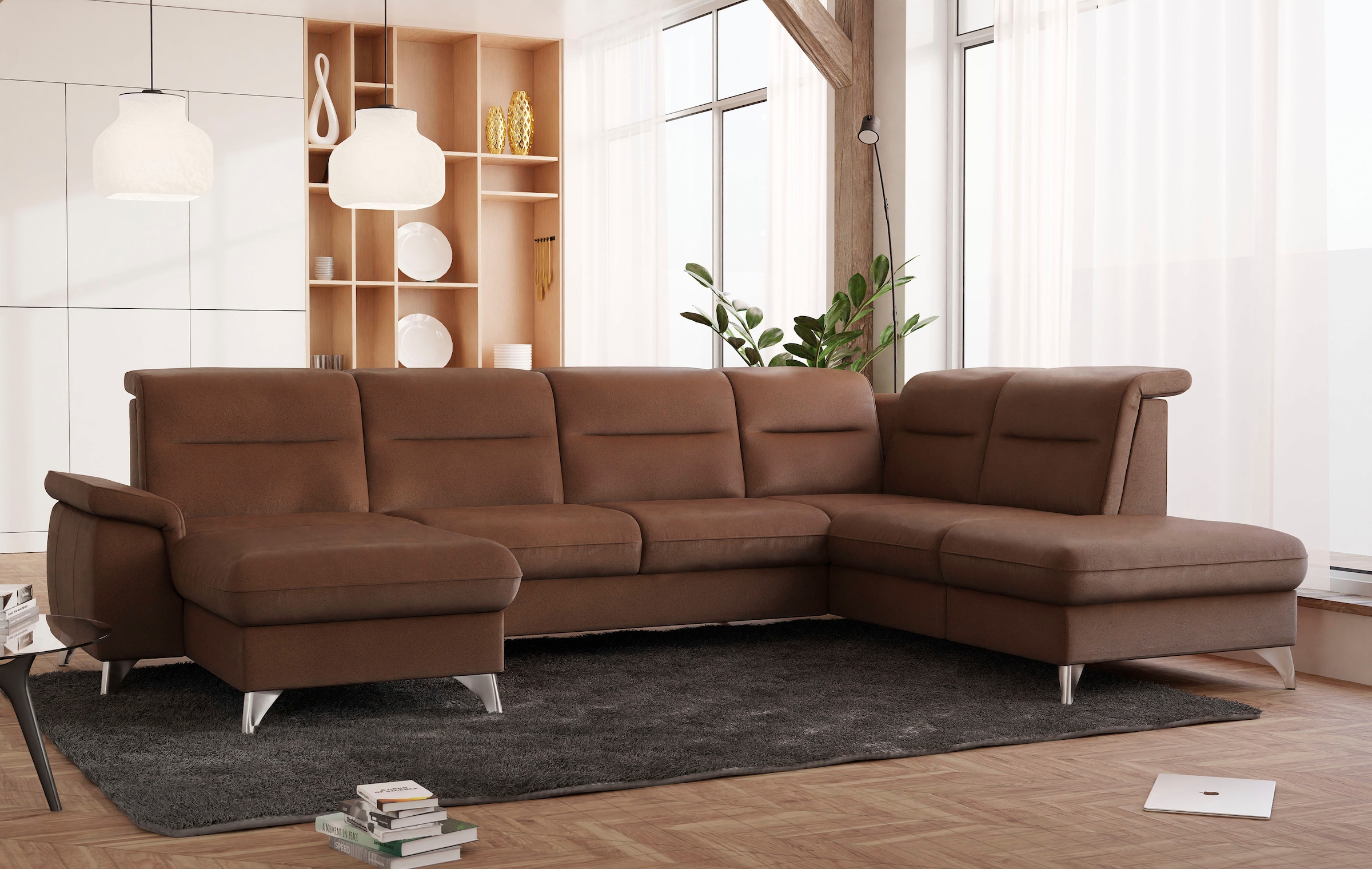 sit&more Wohnlandschaft »Astoria U-Form«, wahlweise mit motorischer Relaxfu günstig online kaufen