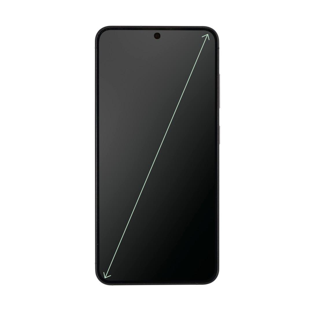 Hama Displayschutzglas »Displayschutzglas für Galaxy S25+ (Panzerglas, D3O, Montagehilfe)«, für Samsung Galaxy S25+