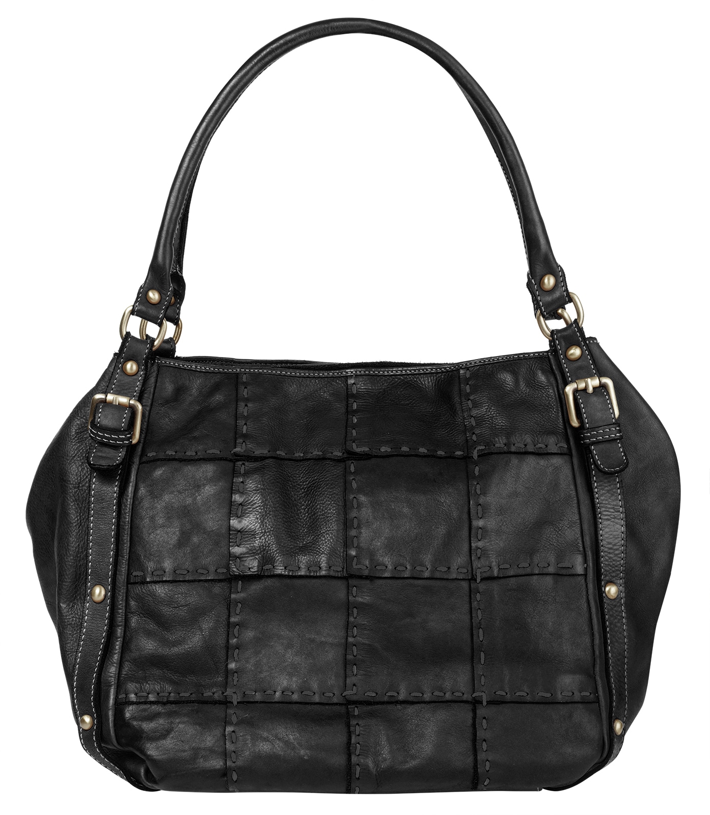 Samantha Look Shopper echt Leder, Made in Italy