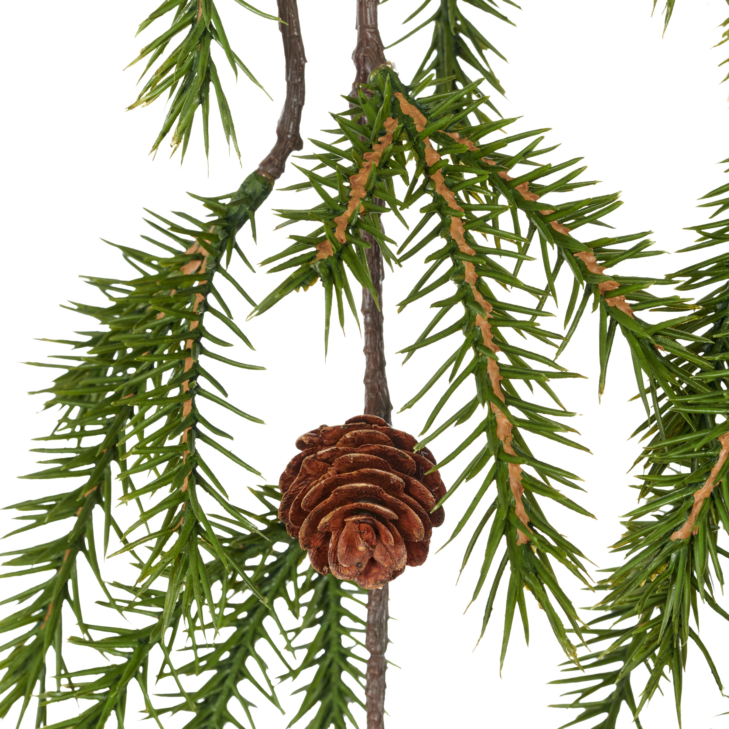 Creativ green Kunstranke »Hänger mit Tannenzweigen« mit Zapfen günstig online kaufen