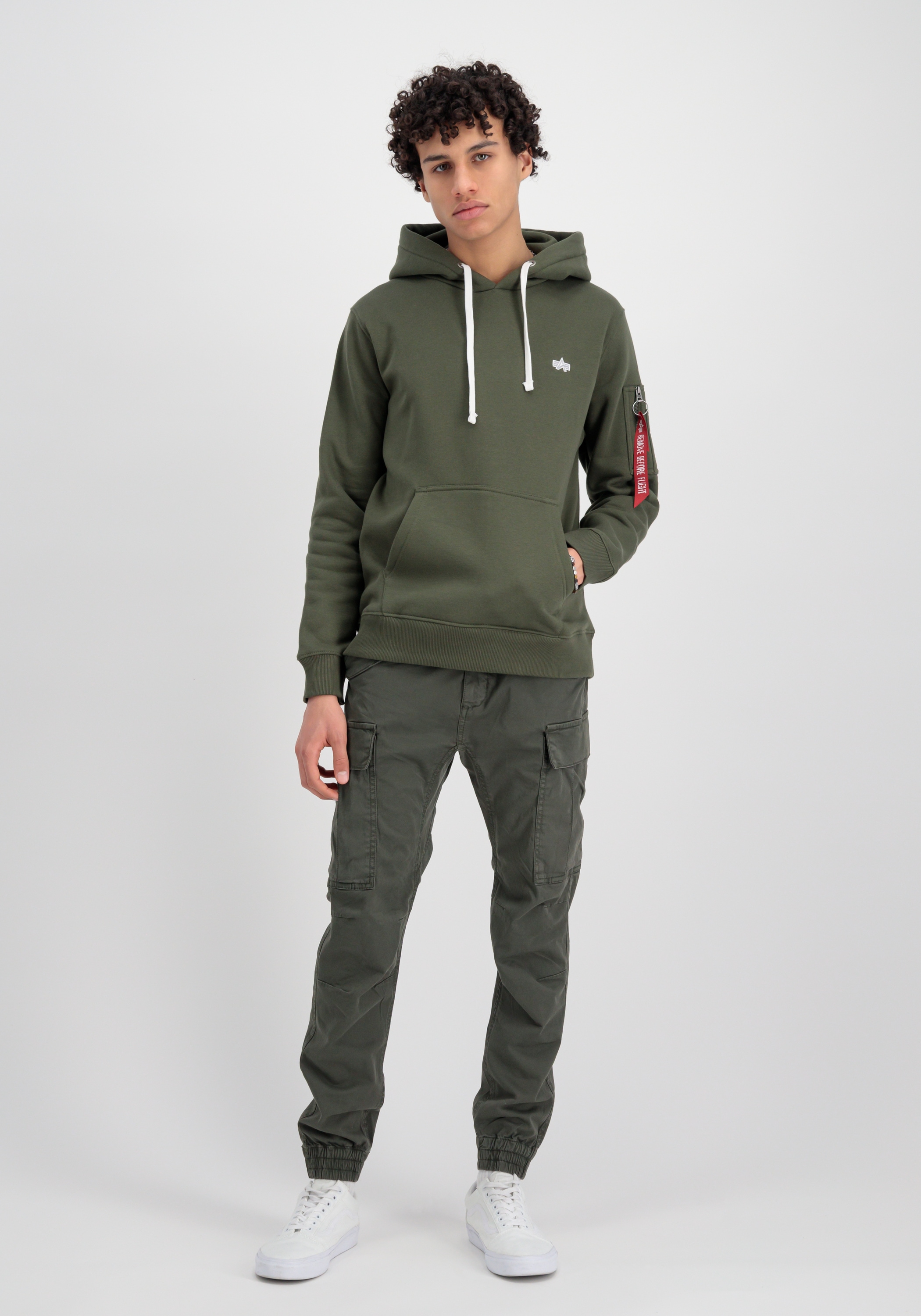 Alpha Industries Hoodie »Alpha Industries Men - Hoodies Unisex EMB Hoodie«