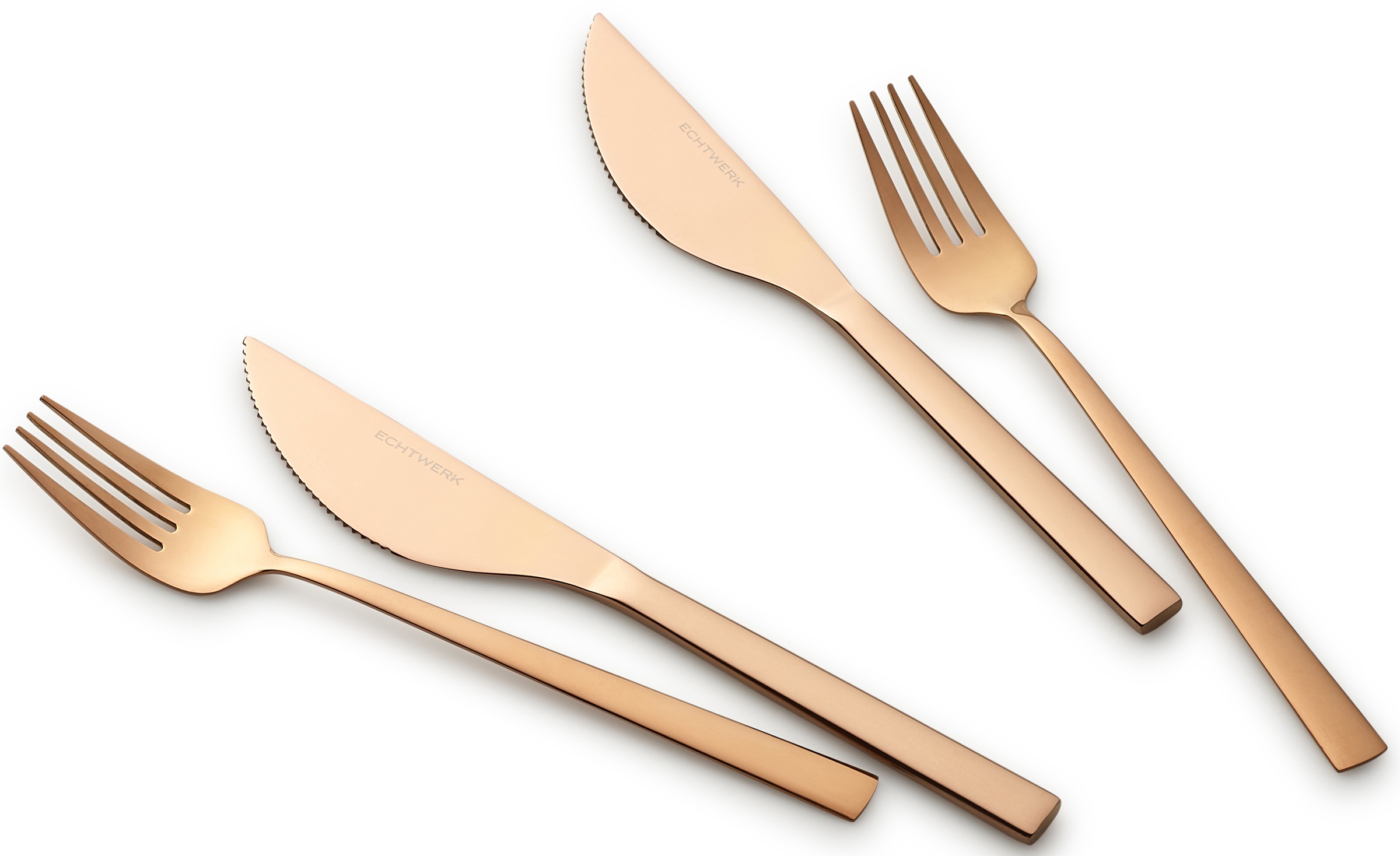 ECHTWERK Besteck-Set »Angelini«, (Set, 4 tlg.), für Pizza, Quiche, Flammkuchen