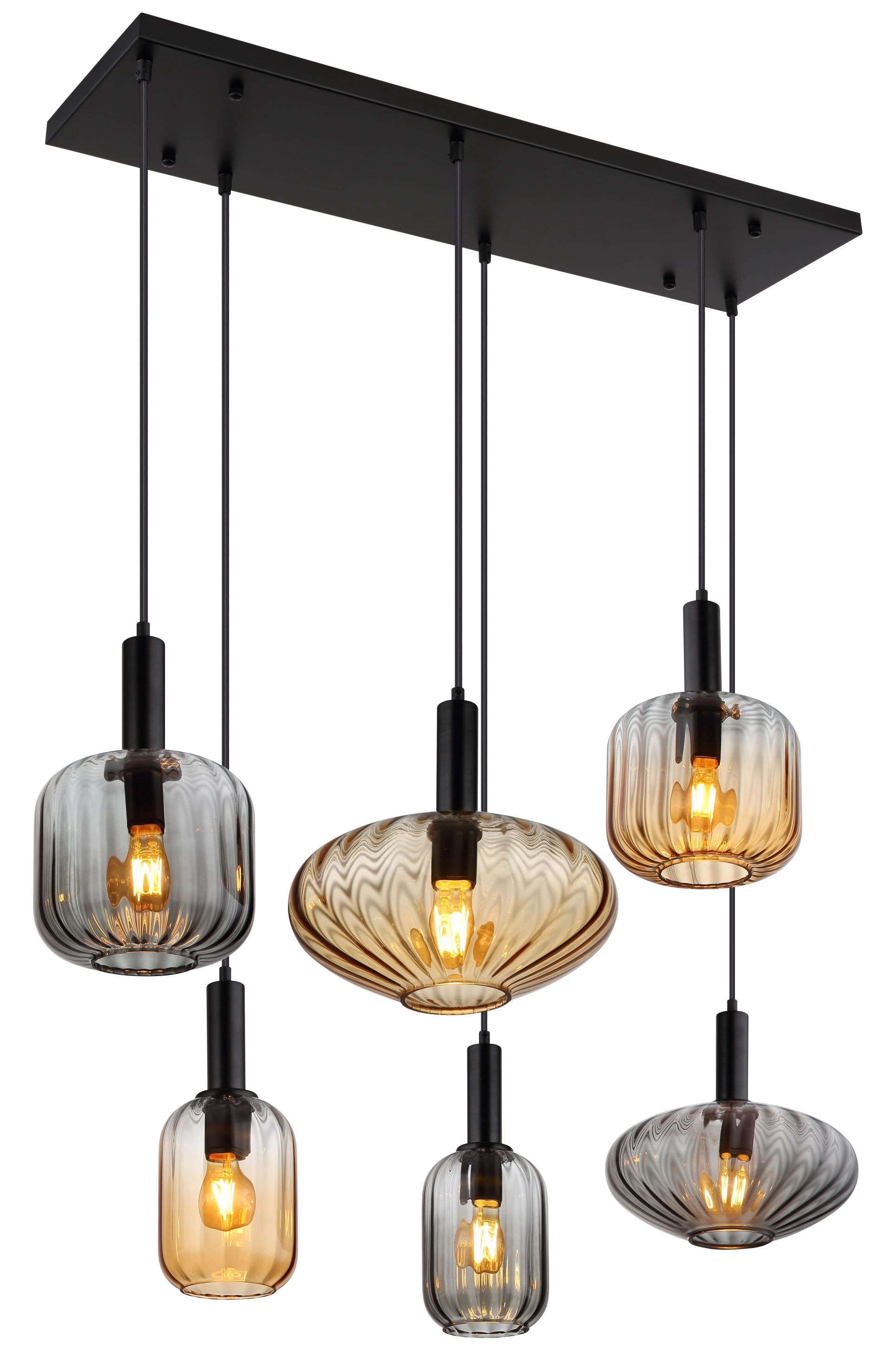 GLOBO LIGHTING Pendelleuchte »VALLETTA«, Leuchtmittel E27   ohne Leuchtmitt günstig online kaufen