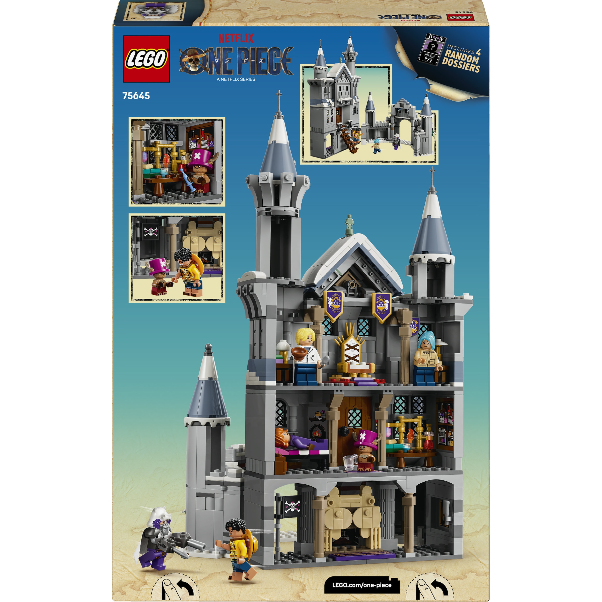 LEGO® Konstruktionsspielsteine »Duell im Schloss Drumm (75645), LEGO ONE PIECE« Made in Europe