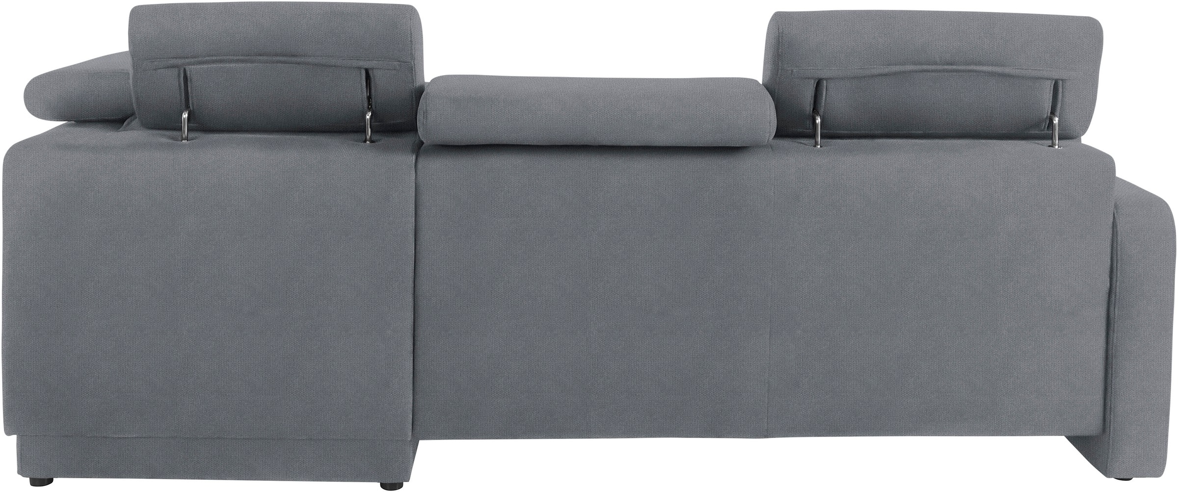 sit&more Ecksofa »Bologna L-Form«, Kopfteilverstellung, wahlweise mit Bettfunktion und Schubkasten