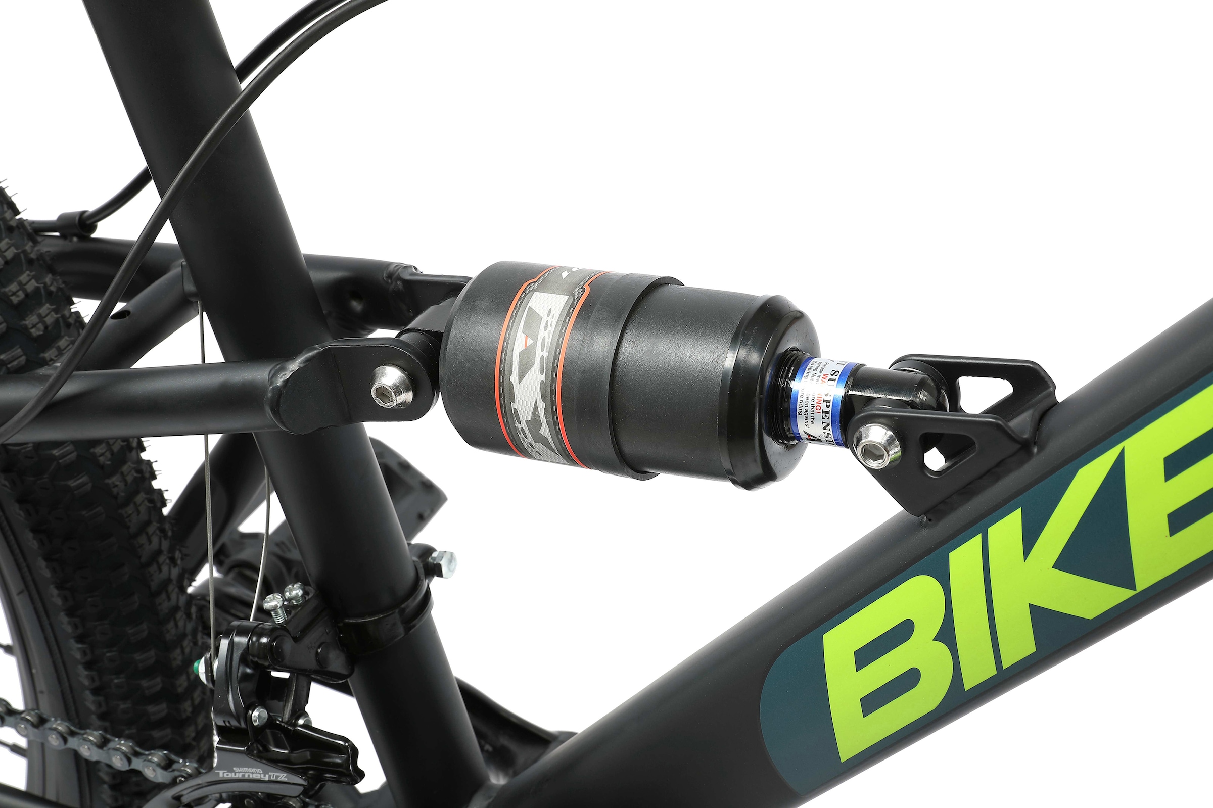 Bikestar Mountainbike 21 Gang Shimano RD-TY300 Schaltwerk Kettenschaltung für Damen und Herren, Kettenschaltung