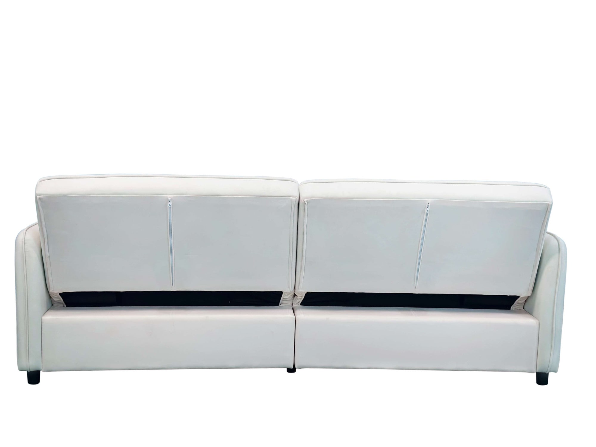Dorel Home 3-Sitzer »Allie Curved Schlafsofa 209 cm«, Bettfunktion (110/190), verstellbare Rückenlehne, Cord u. Velours