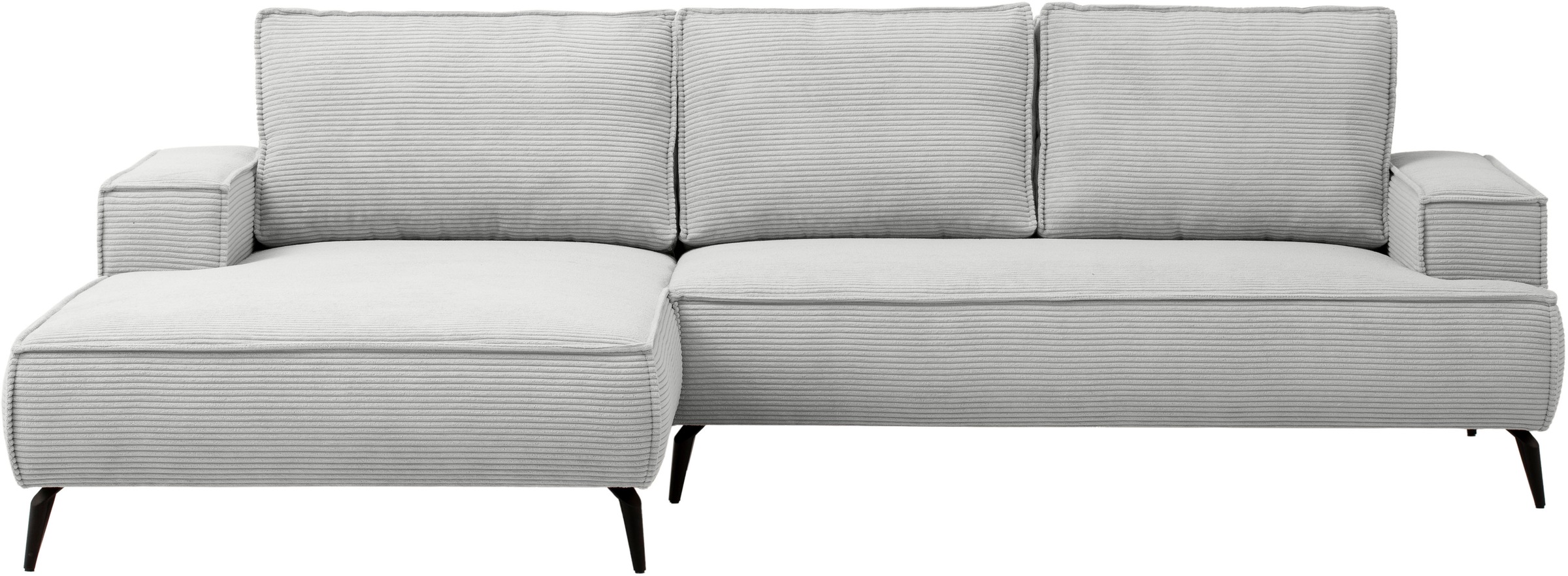andas Sitzgruppe »TVINNU, Polsterecke L-Form, Schlaffunktion, mit Hocker«, (Set, 2 tlg.), stellbar zum Schlafsofa (Krokodilverbinder)